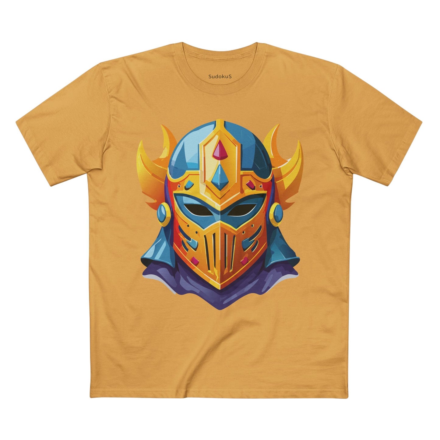Mask Graphic Unisex 100 Cotton Staple Tee 15