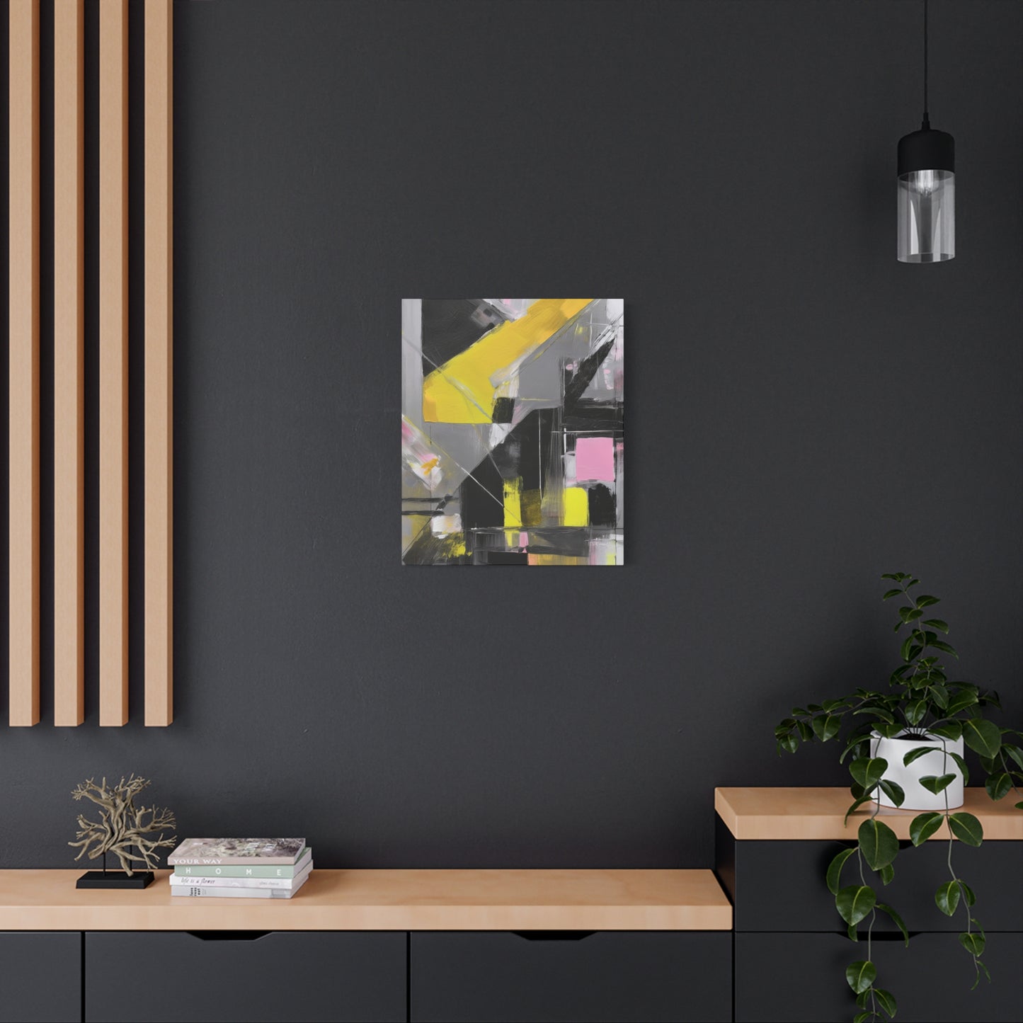 Abstract Geometric Painting Print Canvas 20x24,20x30,24x30 24x32,24x36,30x40 32x48,36x48,40x60 Pine-Wood Inner Frame ABS-38