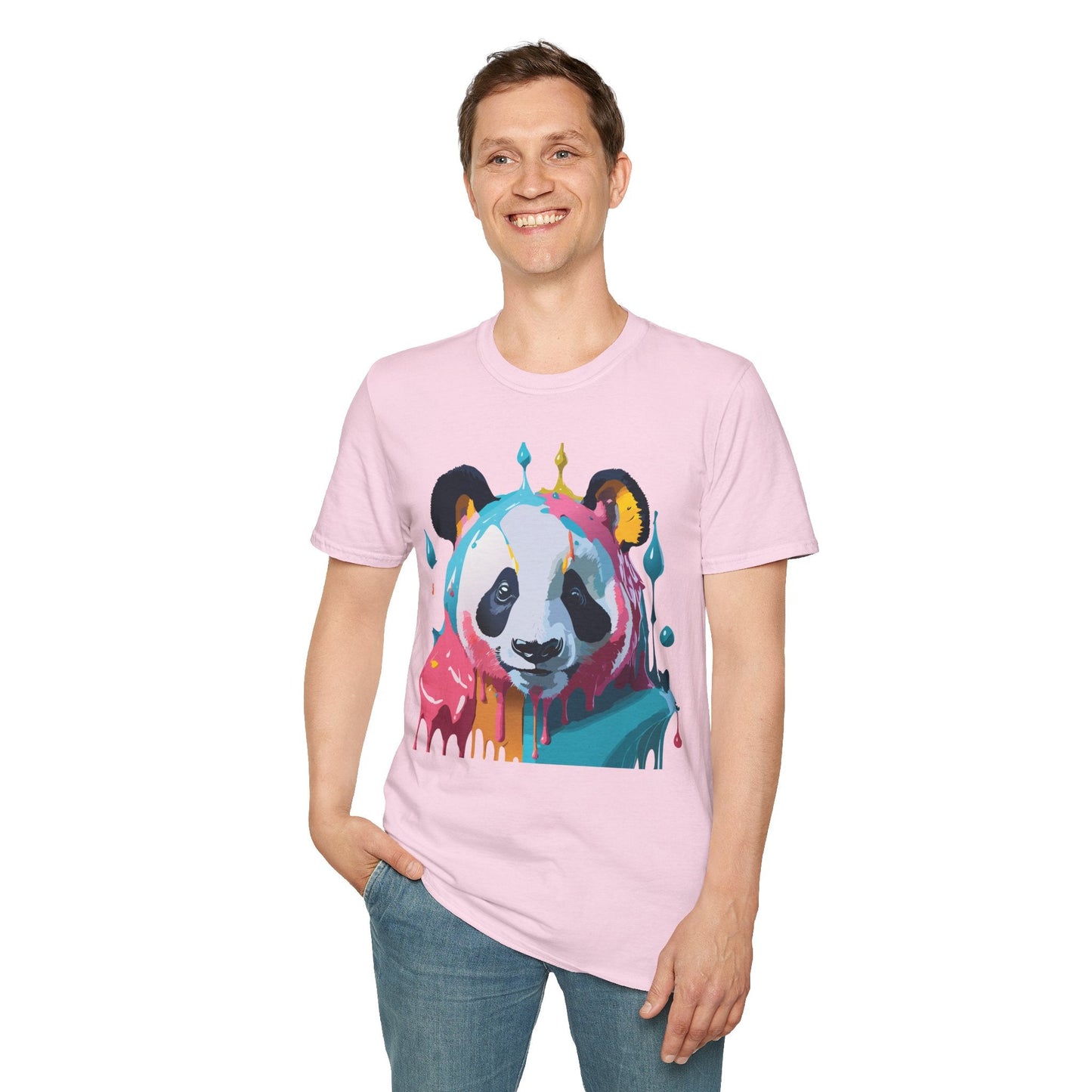 Panda Shirt Unisex T Shirt Panda Lover Gift Gildan Softstyle Tee 100 Percent Cotton