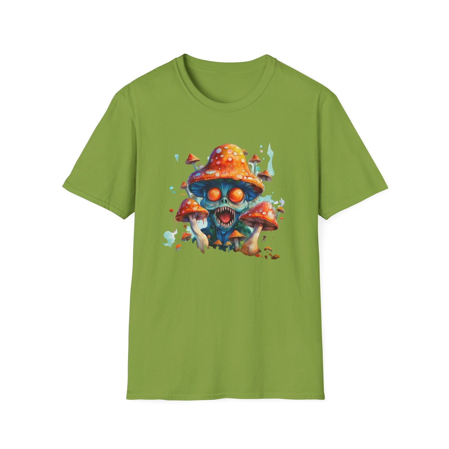 Mashroom Tee Shirt Unisex Softstyle 64000 Graphic Tee Funny Mashroom Design Gift