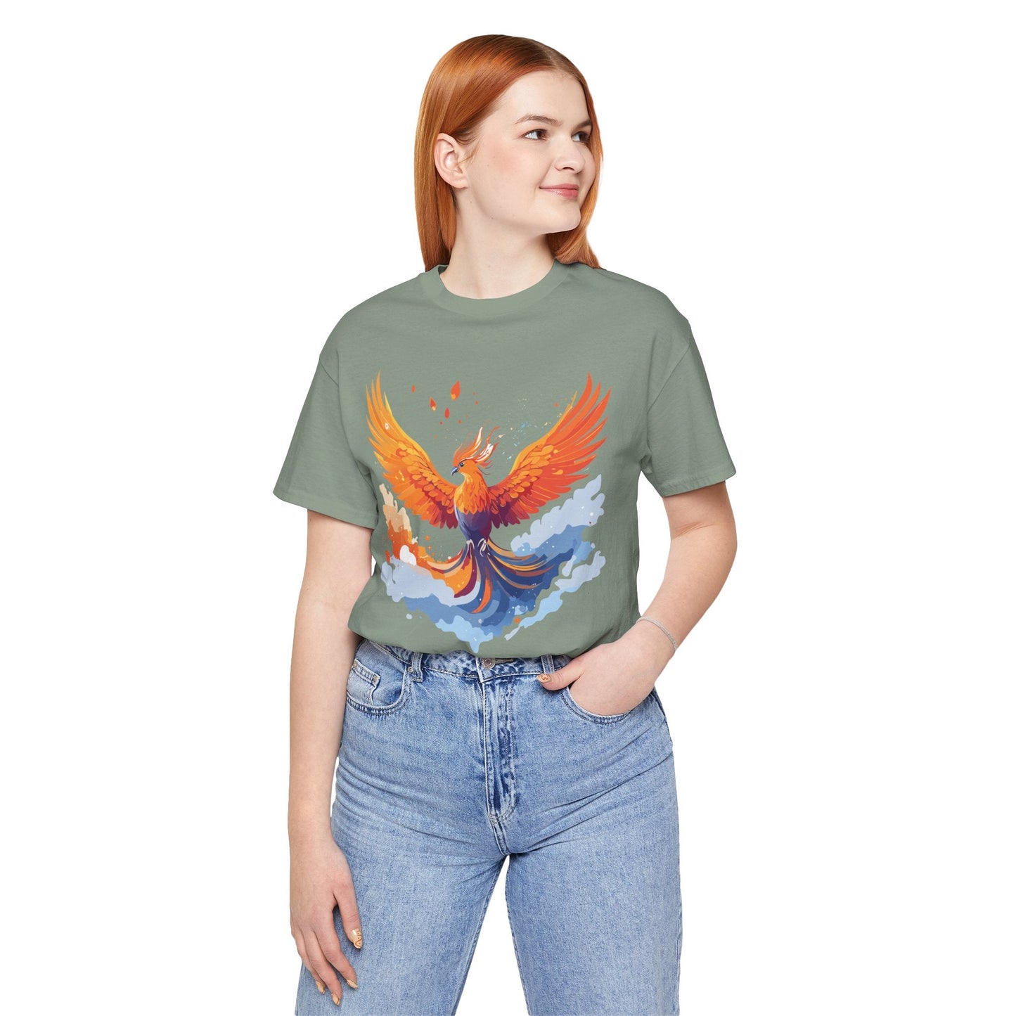 Unisex Animal Shirt With Art Design Graphic Tee Wild Animals Shirt For Everyday Wear