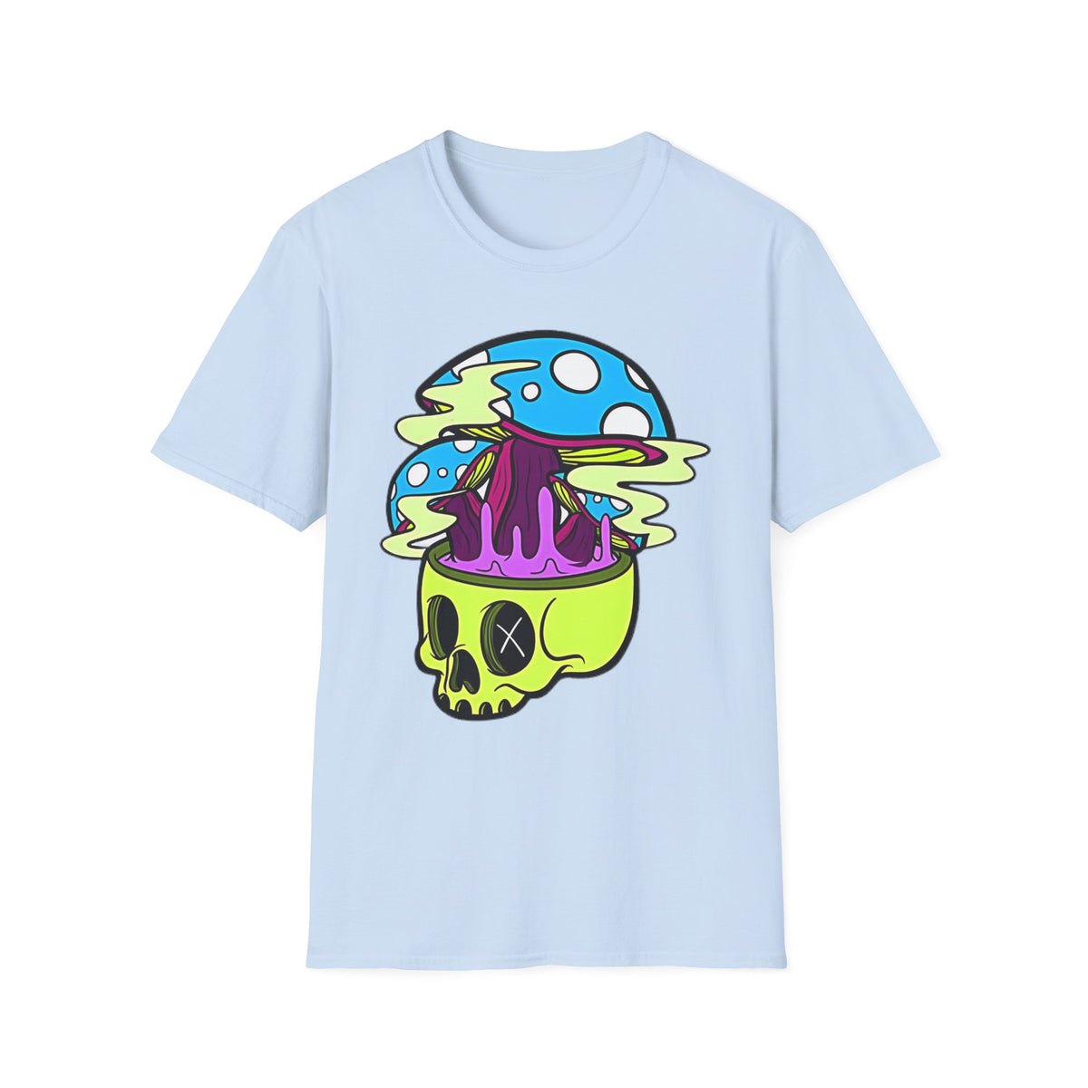 Skull Skeleton Graphic Tee Gildan Unisex 100 Cotton Tee Shirt m45