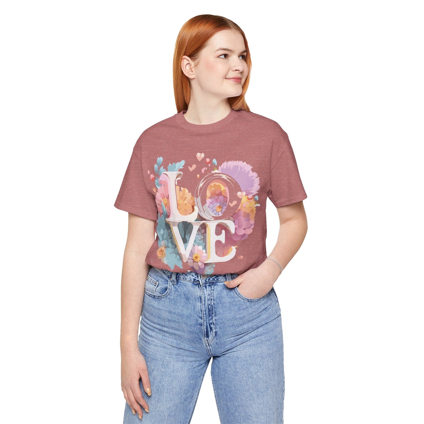Valentine Graphic T Shirt From Adelpha Unisex Short Sleeve Art Design Tee For Creative Look