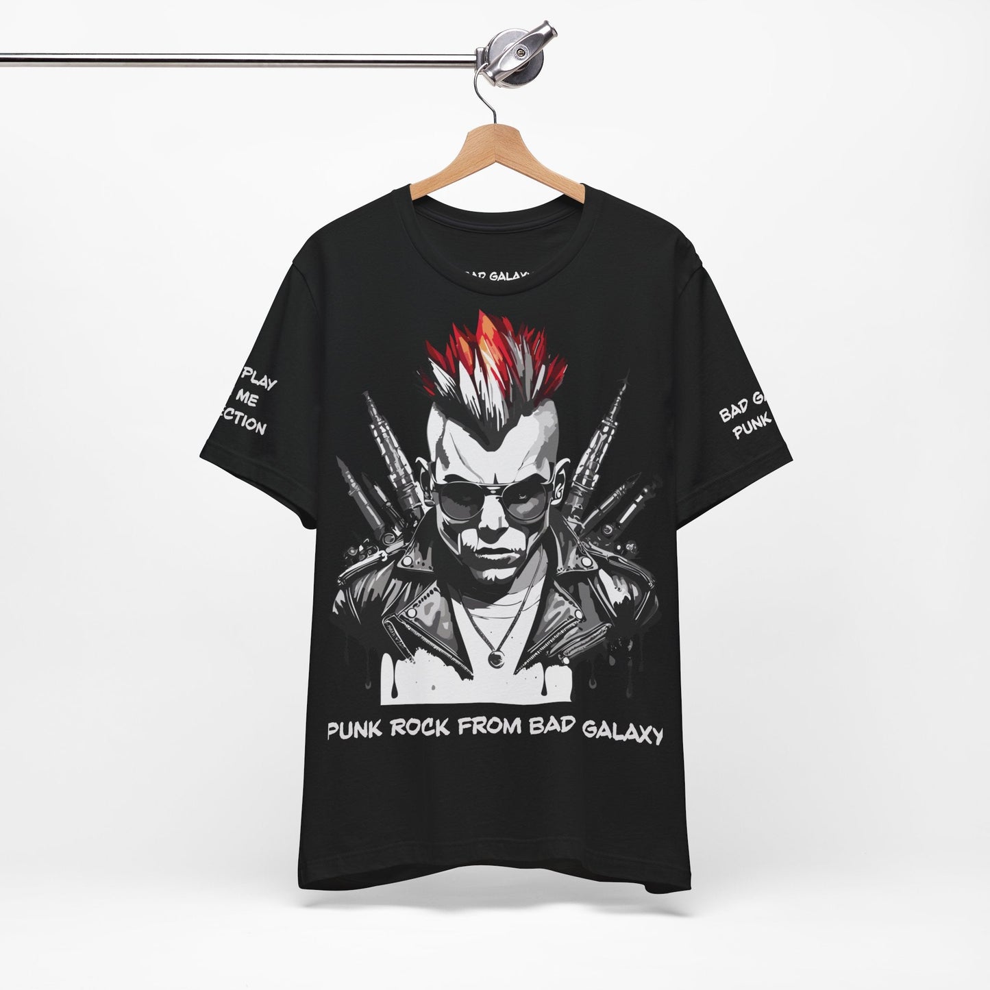 Punk Rock Tee Shirt Made In USA 100 Cotton Eco Friendly Inks Durable Stitching Quality