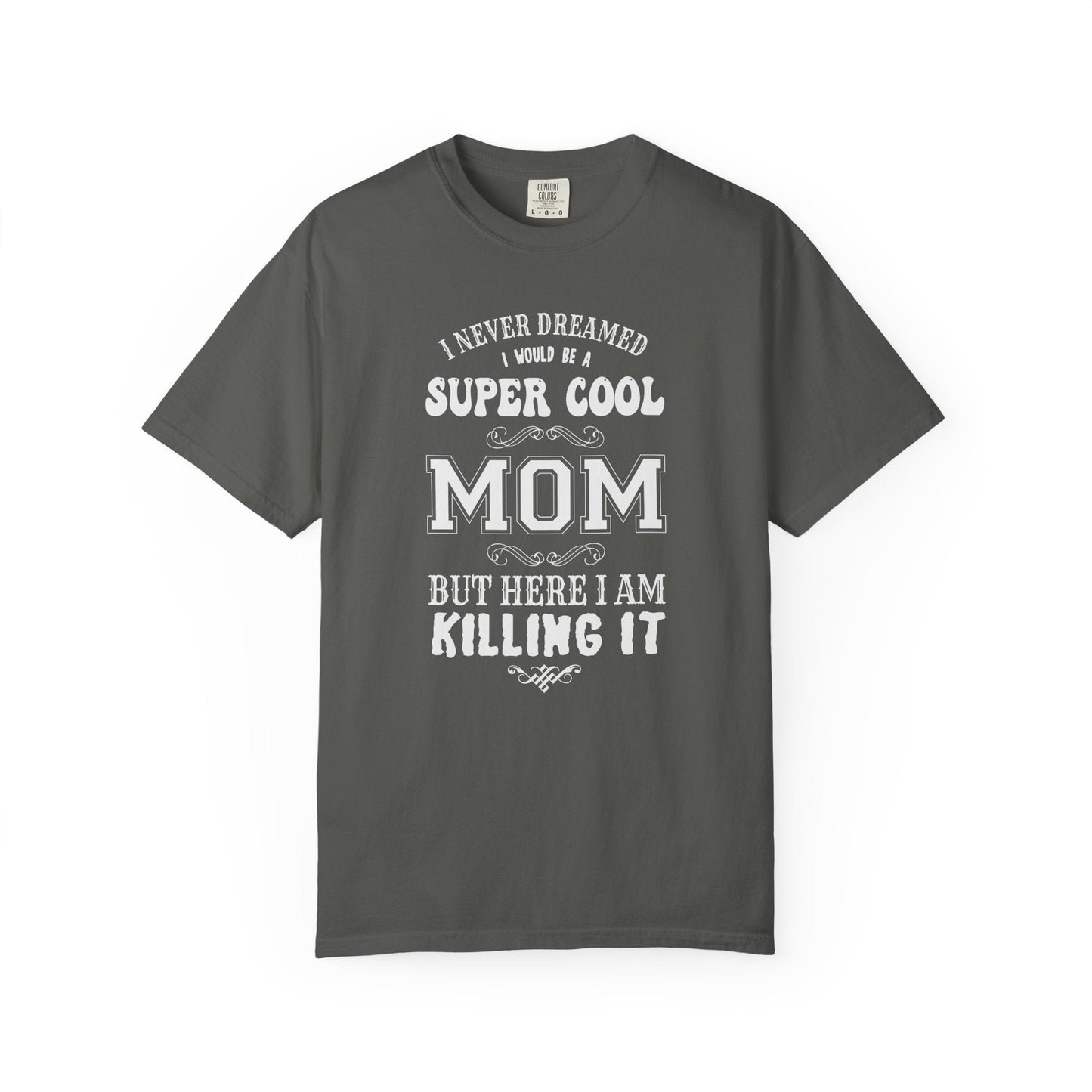 Mom T-shirt Mother's Day Mama Tee Unisex Comfort Colors Garment-Dyed Cotton h36