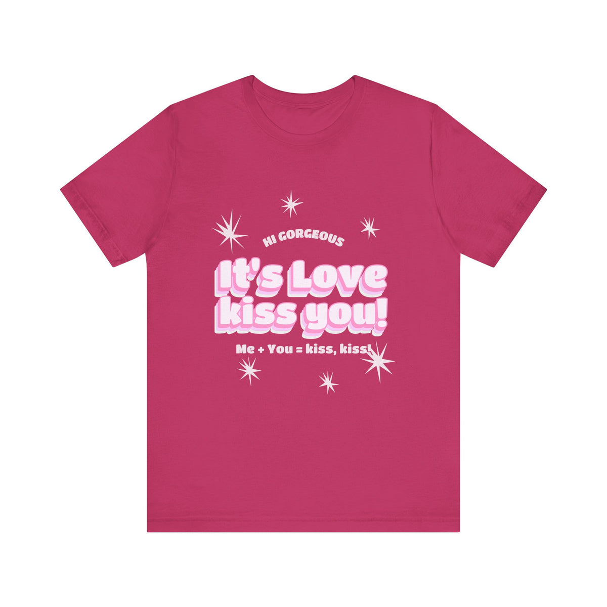 Valentine Day Graphic Tee Shirt - Bella+Canvas Unisex 100 Cotton 3