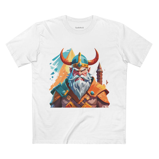 Viking Graphic Unisex 100 Cotton Staple Tee 12