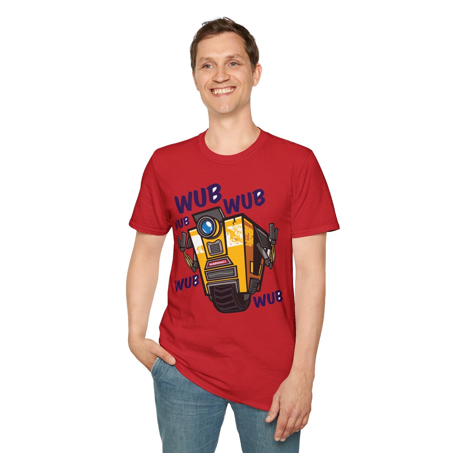 Cartoon T Shirt Animation Tee Funny Unisex Gildan Softstyle 64000 Ring Spun Cotton