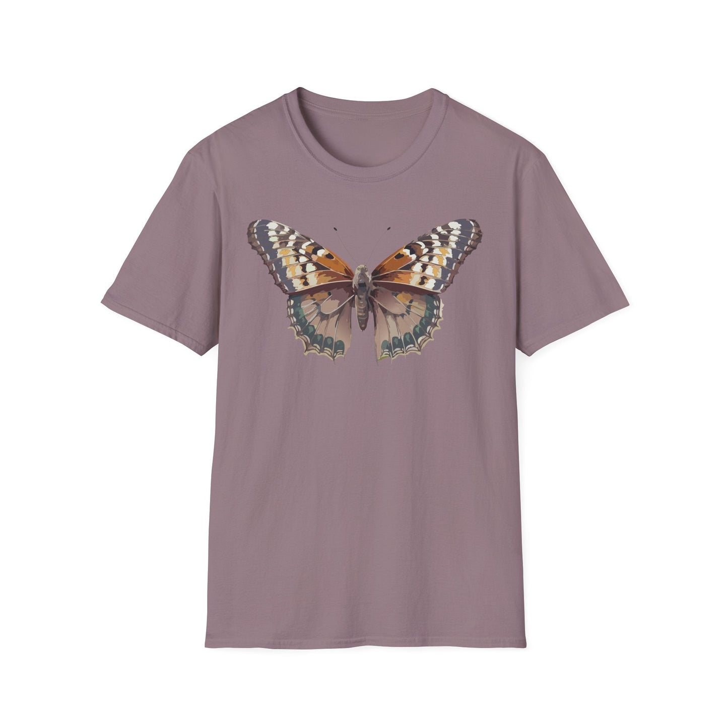 Monarch Butterfly Shirt Unisex T Shirt Design Gildan Softstyle 64000 100 Percent Ring Spun Cotton