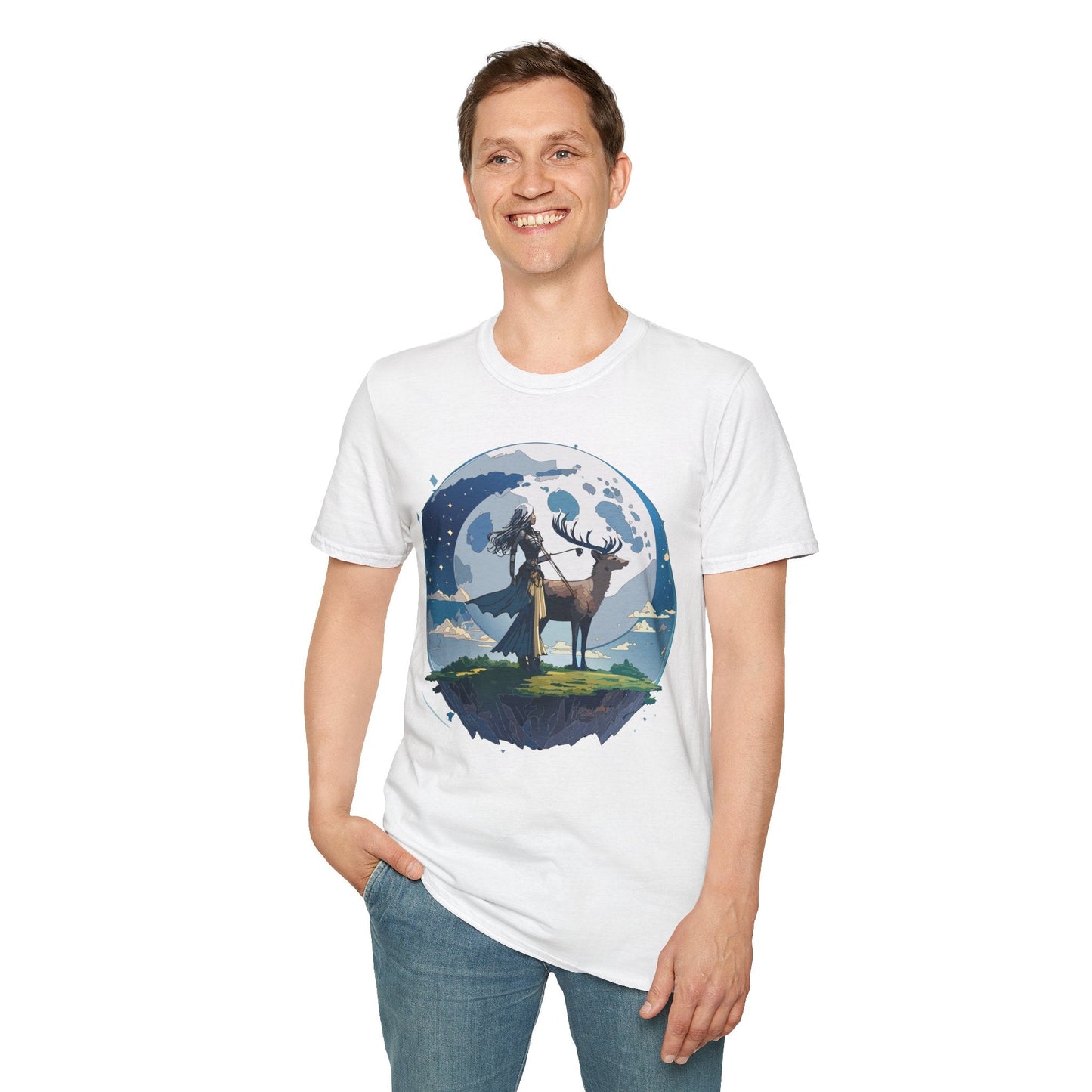Women Graphic T Shirts Art Design Shirt Unisex Softstyle Gildan 64000 Tee Cotton Everyday Comfort
