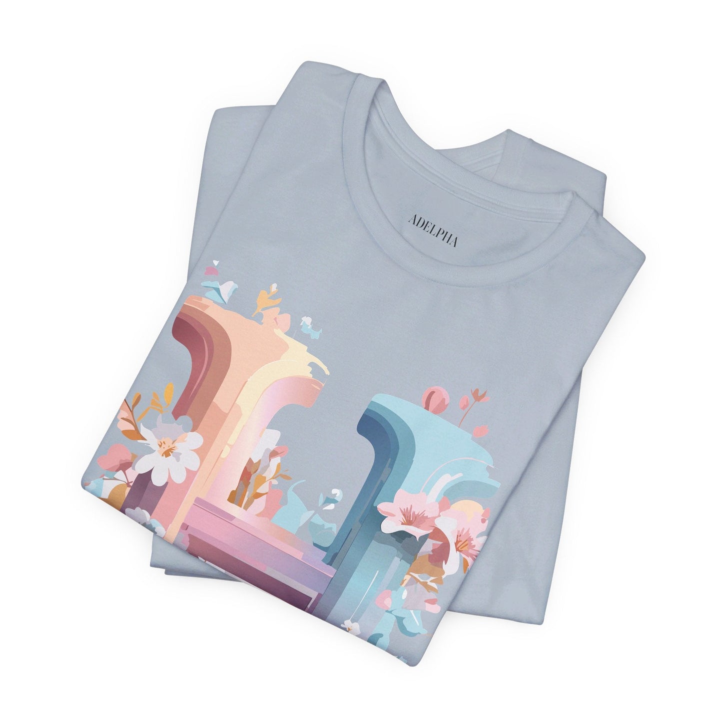 Letter H Graphic T Shirt Unisex Jersey Short Sleeve Tee By Adelpha Vintage Artwork