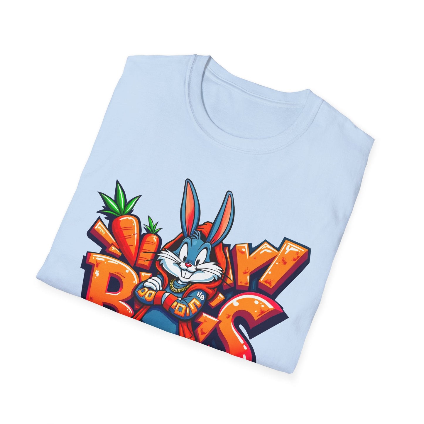 Funny Cartoon Animals T Shirt With Animation Design Unisex Softstyle Graphic Tee Gildan 64000