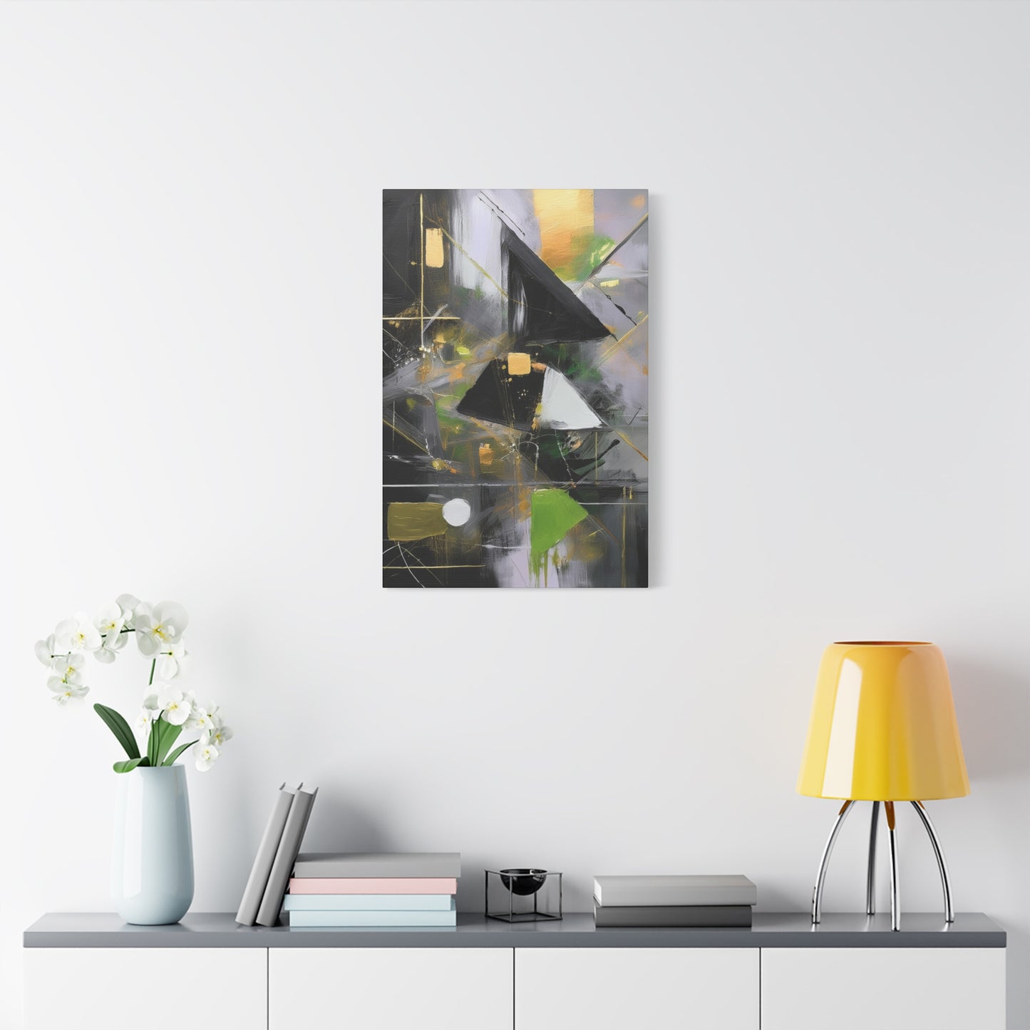 Abstract Oil Painting Print Canvas 20x24,20x30,24x30 24x32,24x36,30x40 32x48,36x48,40x60 Pine-Wood Inner Frame ABS-223