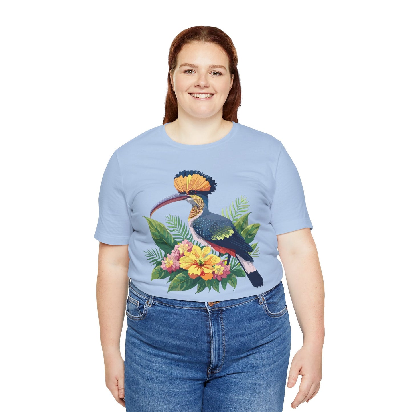 Unisex Animal Tee Shirt With Art Design Wild Animals Short Sleeve Jersey Tee For Everyday