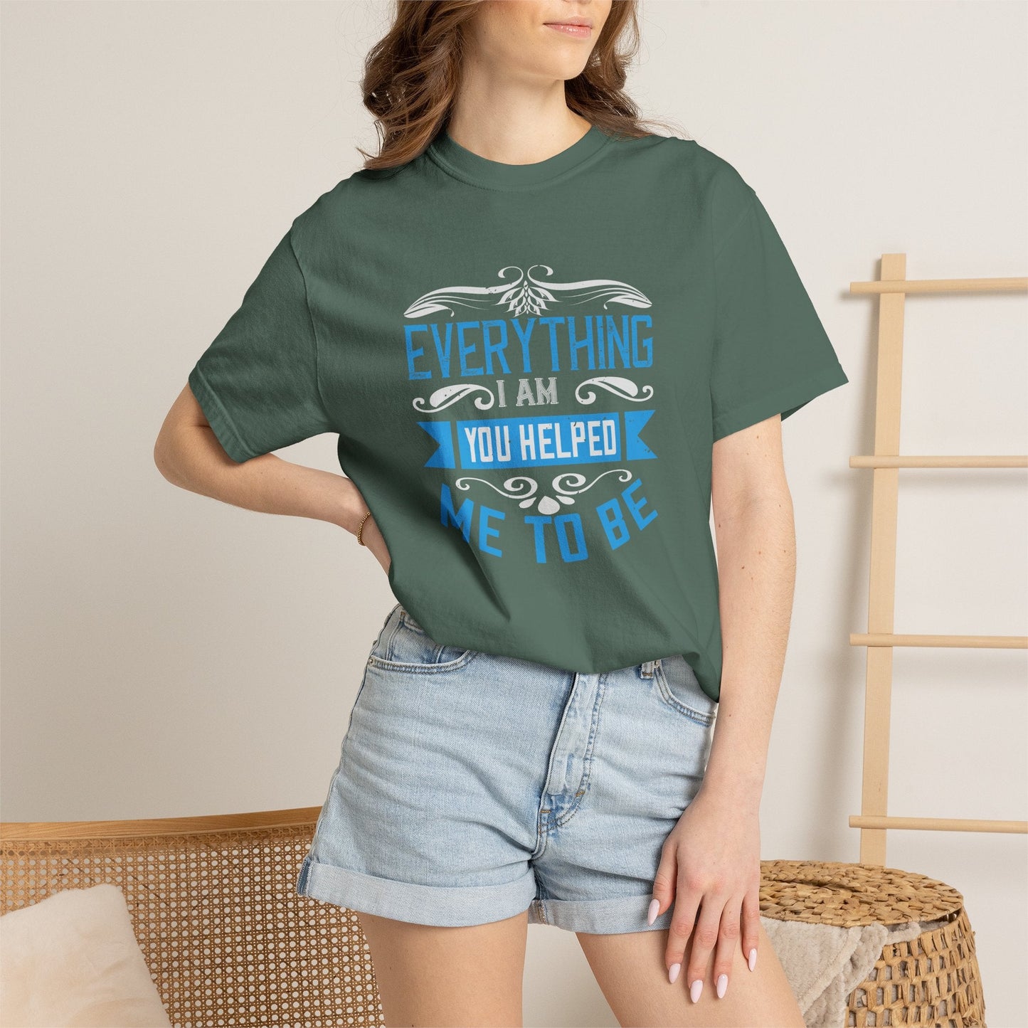 Mom T-shirt Mother Day Mama Tee Unisex Comfort Colors Garment-Dyed Cotton h69