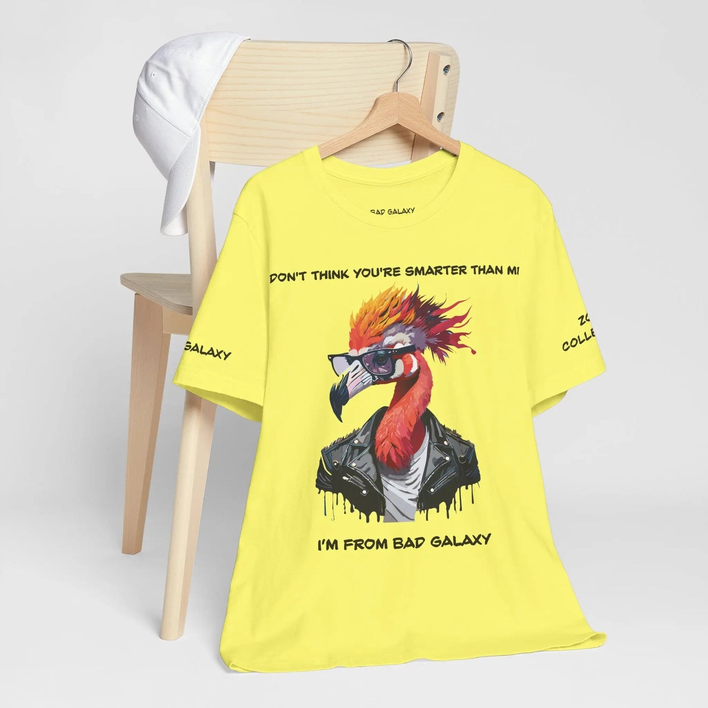 Animal T Shirt Made To Order In USA From Bad Galaxy With Eco Friendly Inks And 100 Percent Cotton