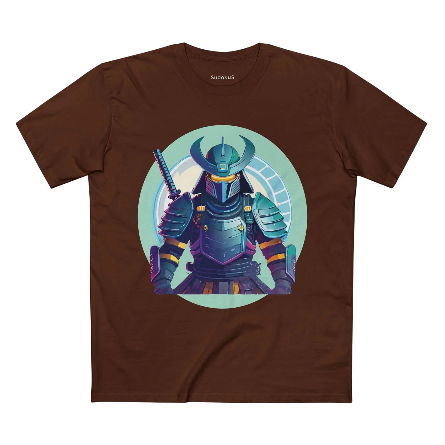 Samurai Graphic Unisex 100 Cotton Staple Tee 14
