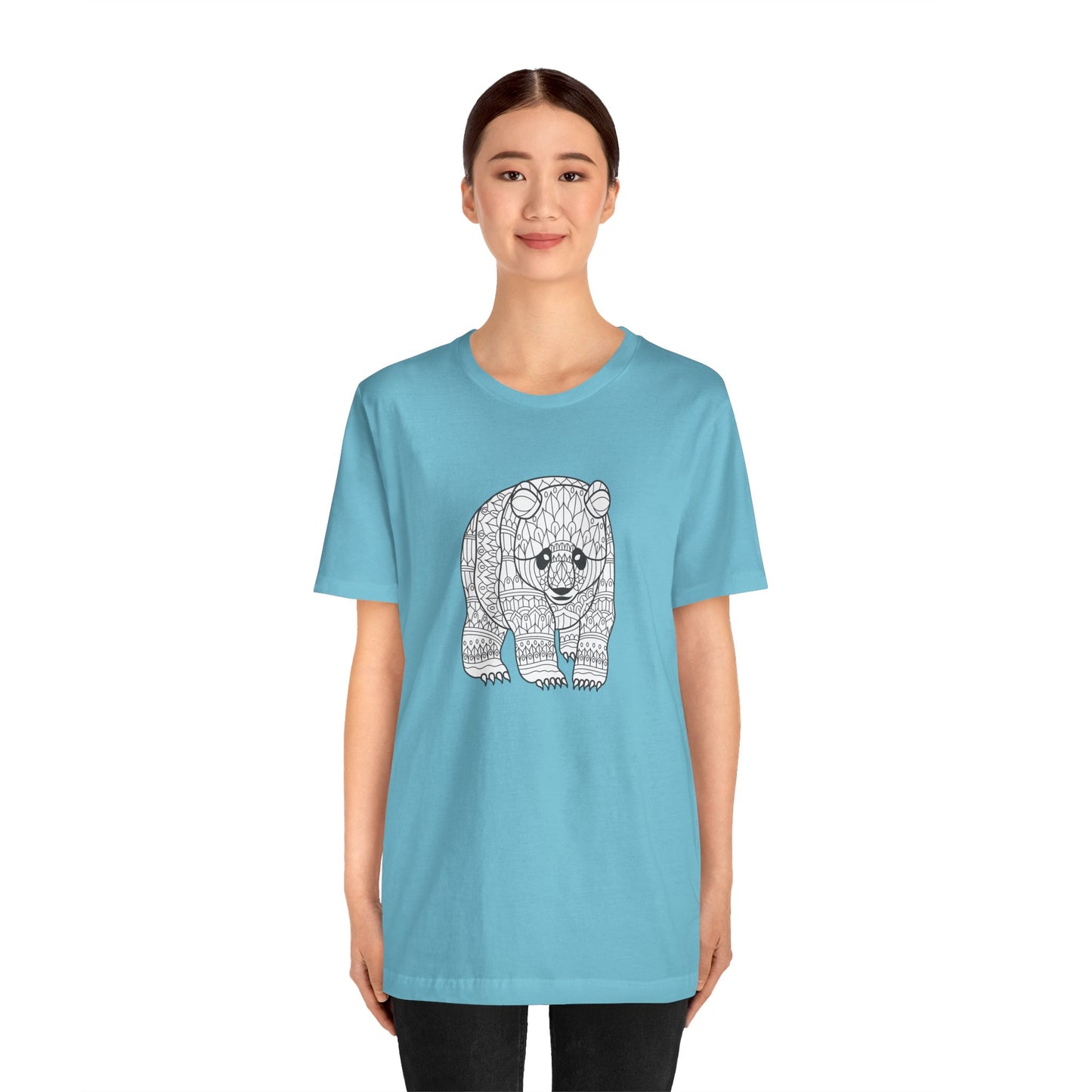 Unisex Tee Shirt with animals Print