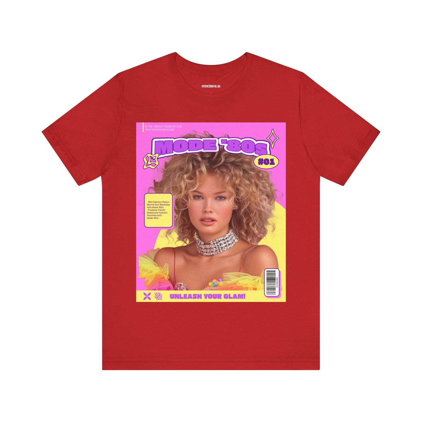 Magazine Cover Shirt Unisex Jersey Short Sleeve Tee Lightweight Breathable
