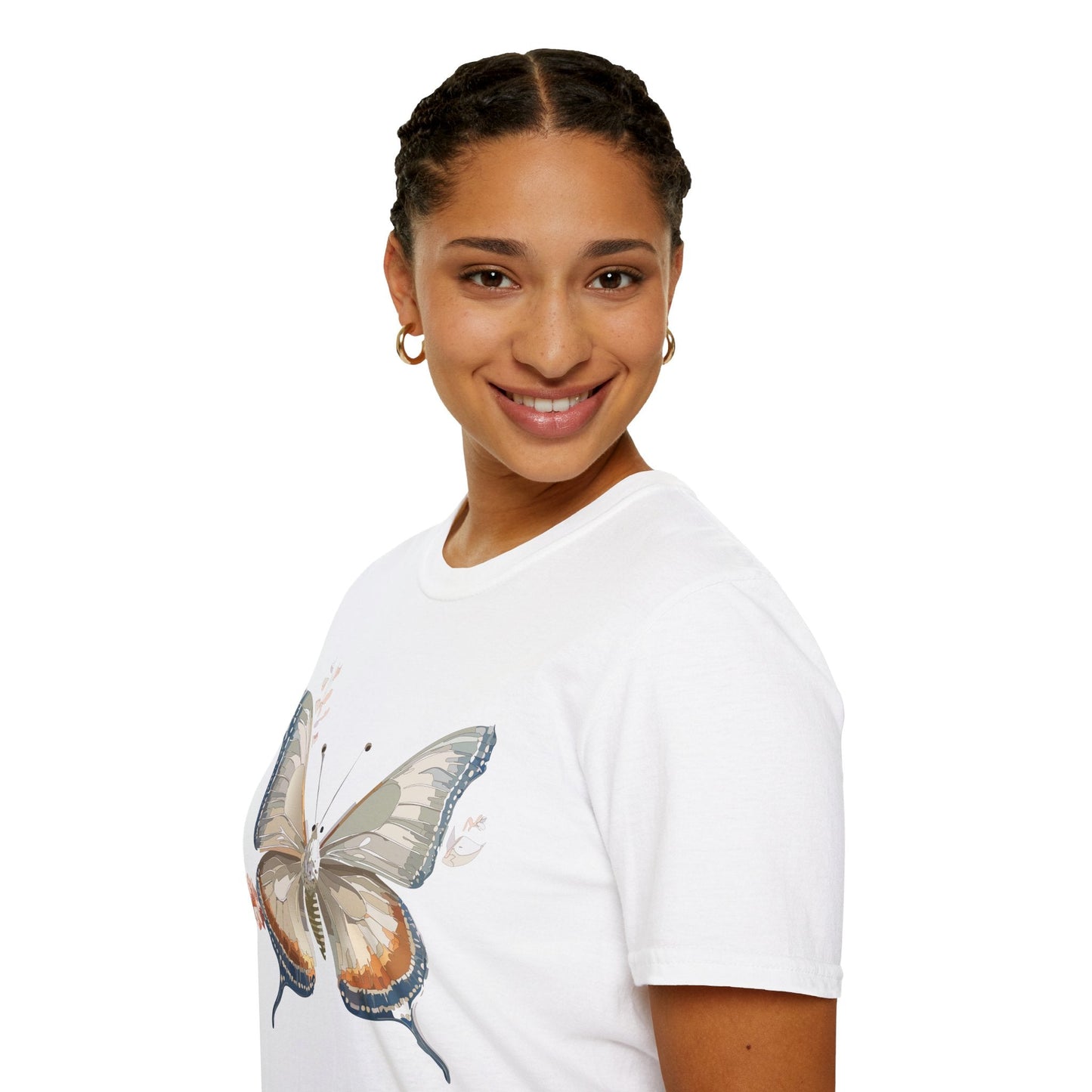 Butterfly Shirt Unisex Softstyle T Shirt Gildan 64000 Monarch Butterfly Tee Everyday Comfort