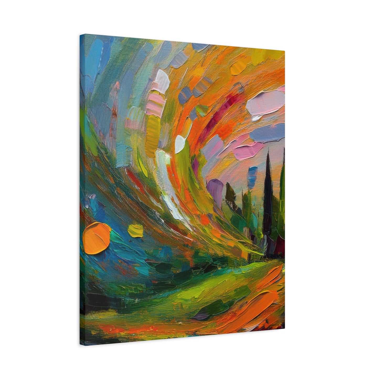 Abstract Oil Painting Print Canvas 20x24,20x30,24x30 24x32,24x36,30x40 32x48,36x48,40x60 Pine-Wood Inner Frame ABS-119