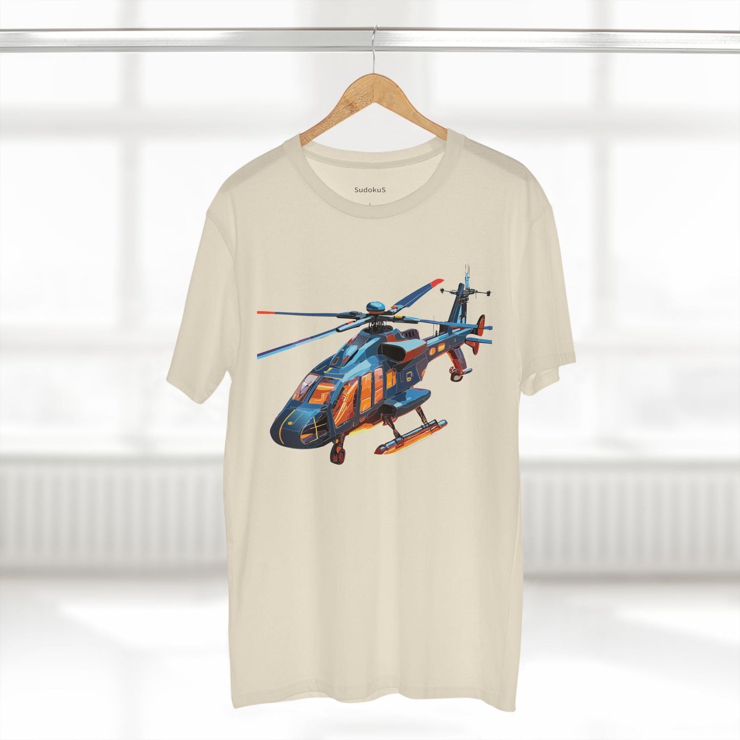 Chopper Graphic Unisex 100 Cotton Staple Tee 3