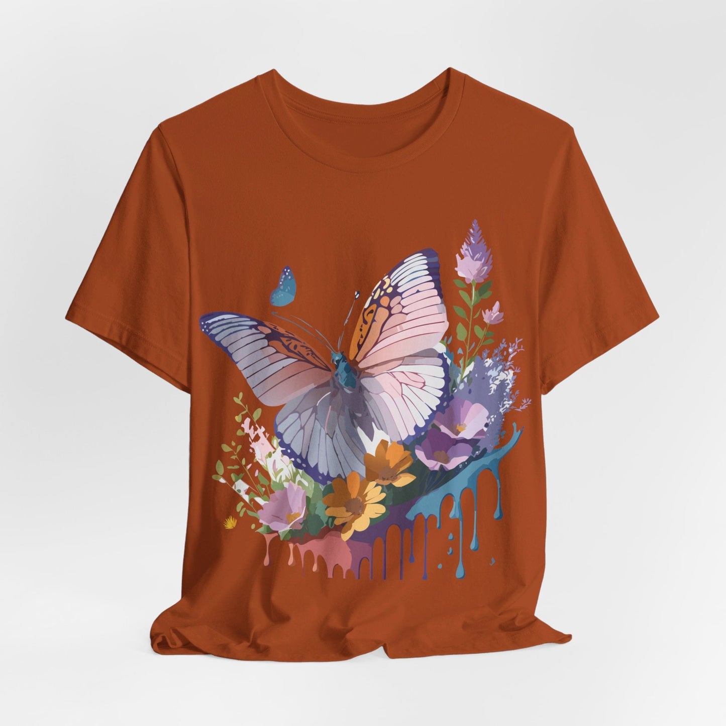 Butterfly Graphic Tee Unisex Adelpha Vintage Inspired Art Design Tee