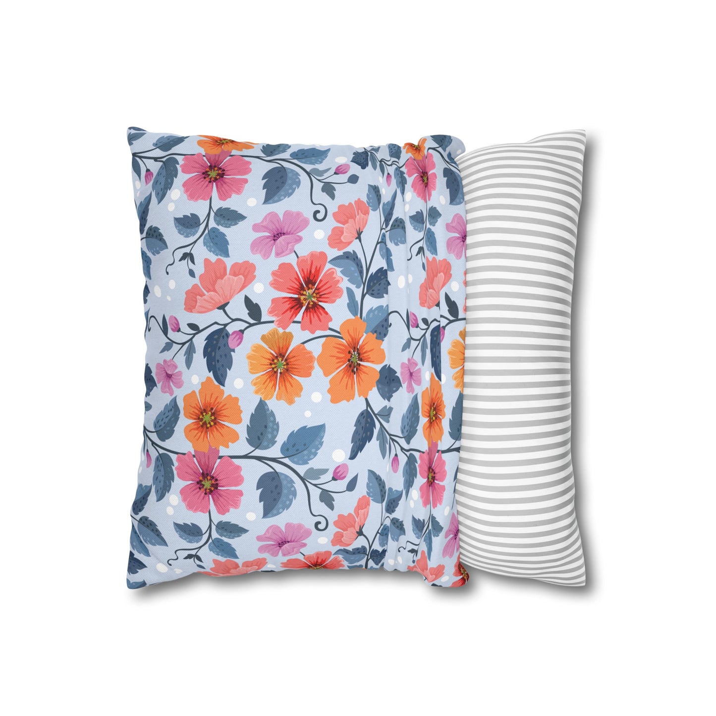 Floral Poly Pillowcase