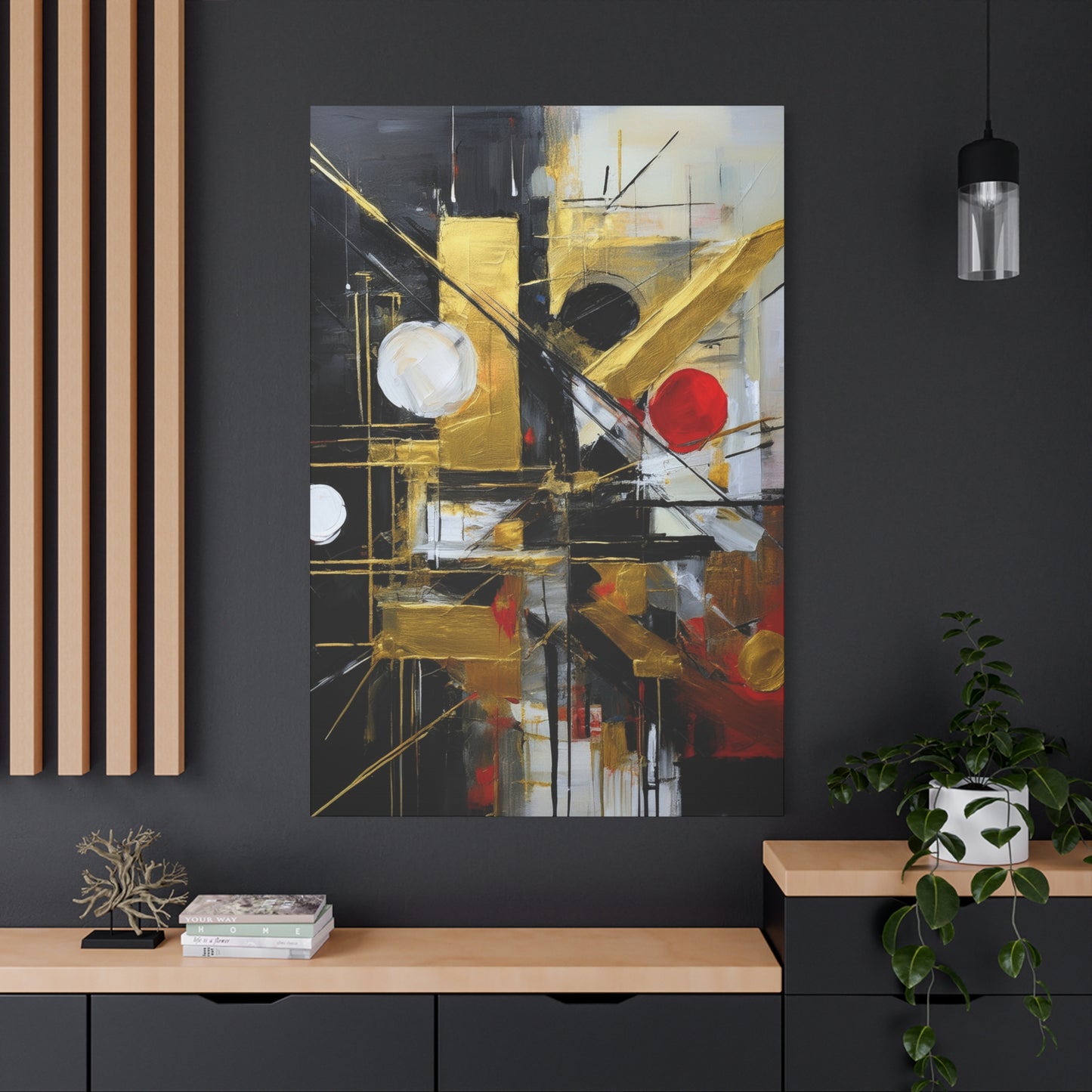 Abstract Oil Painting Print Canvas 20x24,20x30,24x30 24x32,24x36,30x40 32x48,36x48,40x60 Pine-Wood Inner Frame ABS-185