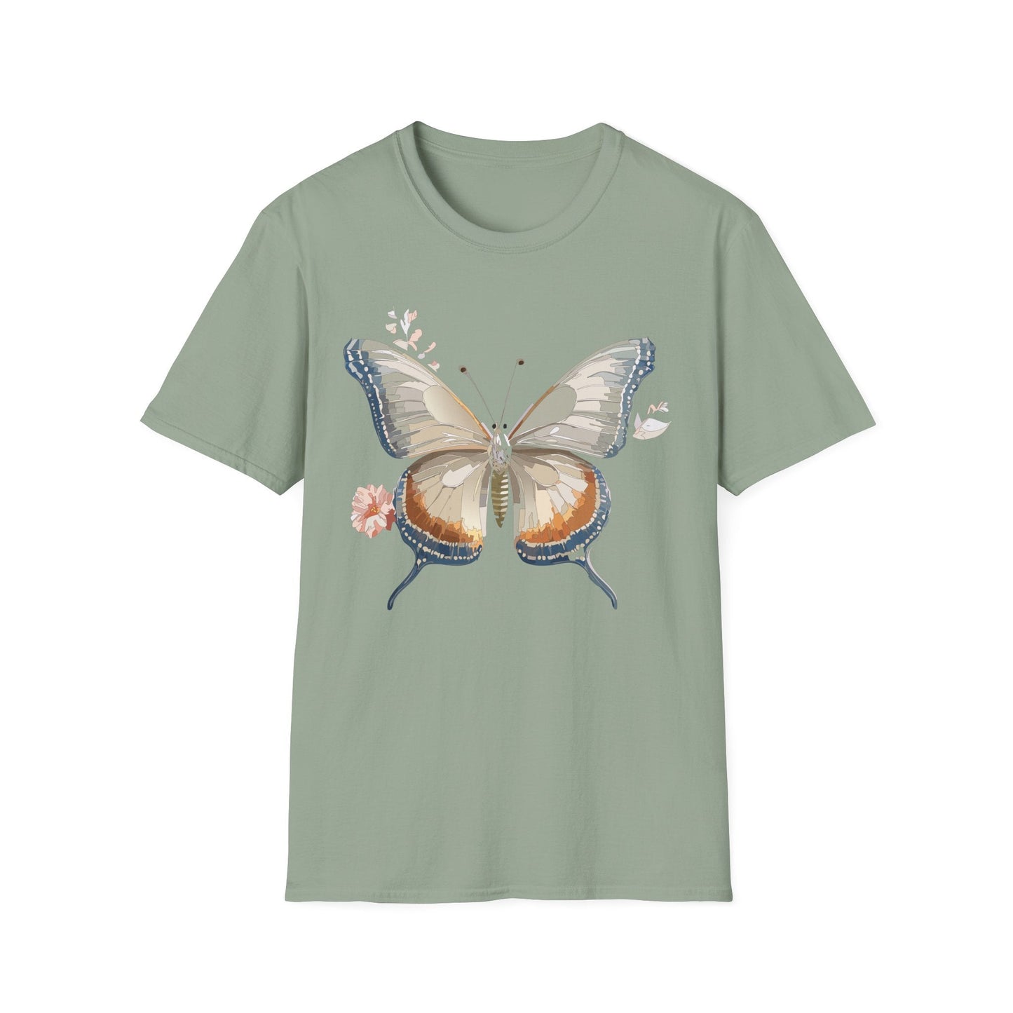 Butterfly Shirt Unisex Softstyle T Shirt Gildan 64000 Monarch Butterfly Tee Everyday Comfort