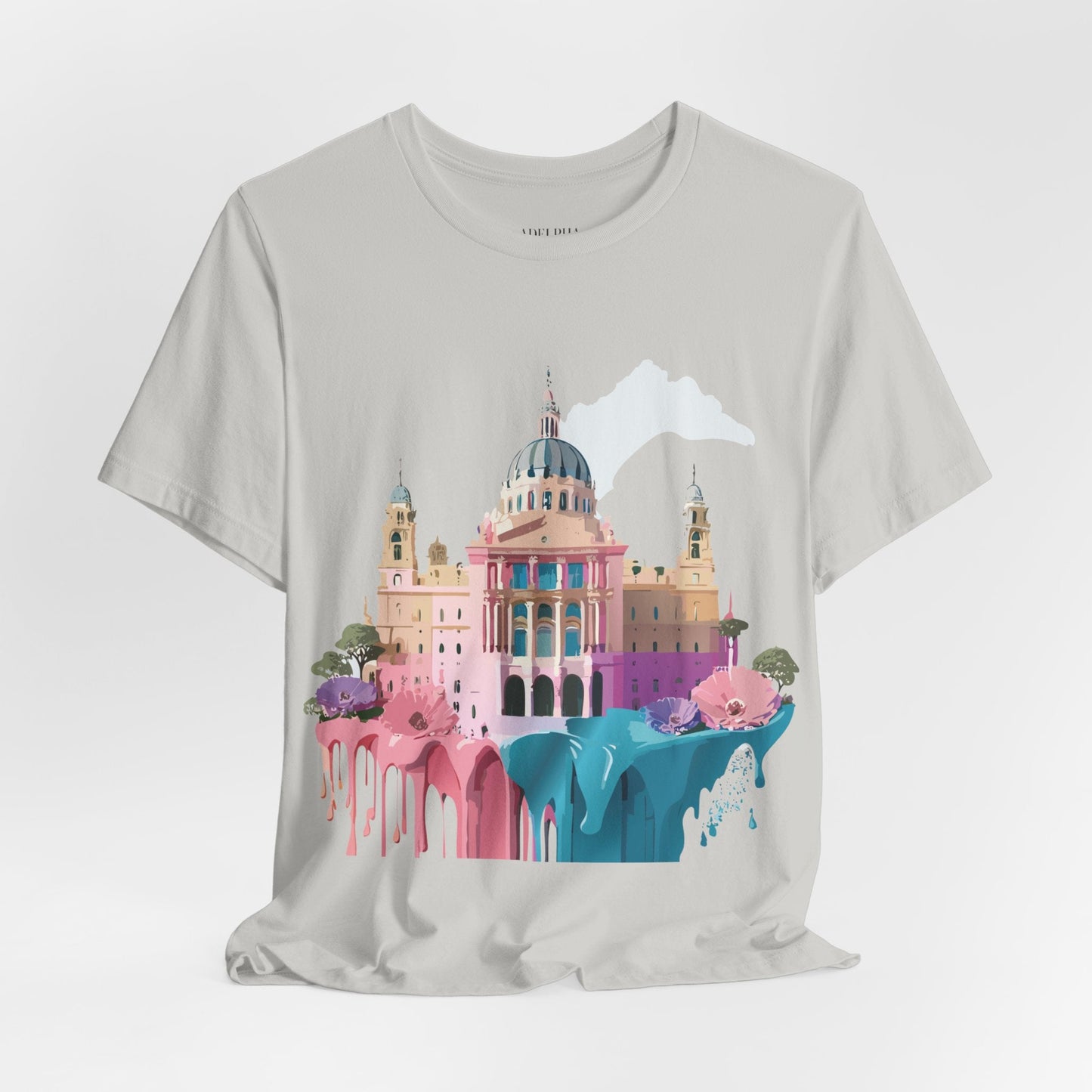 Madrid Tourist Shirt Graphic Tee Unisex Vintage Inspired Adelpha Art Design Tee Collection