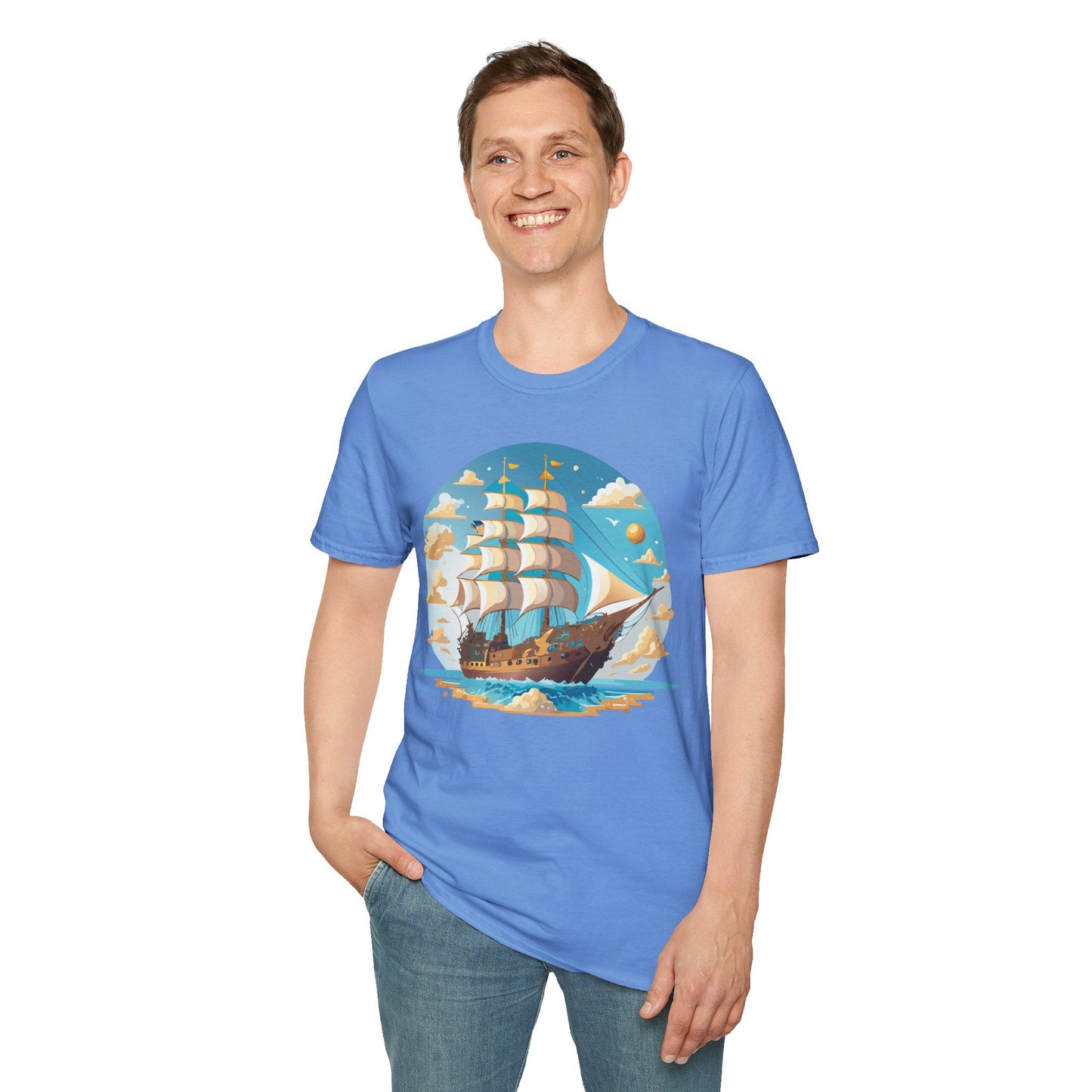 Unisex Softstyle Short Sleeve Tee Shirt Gildan 64000 100 Percent Ring Spun Cotton Comfort