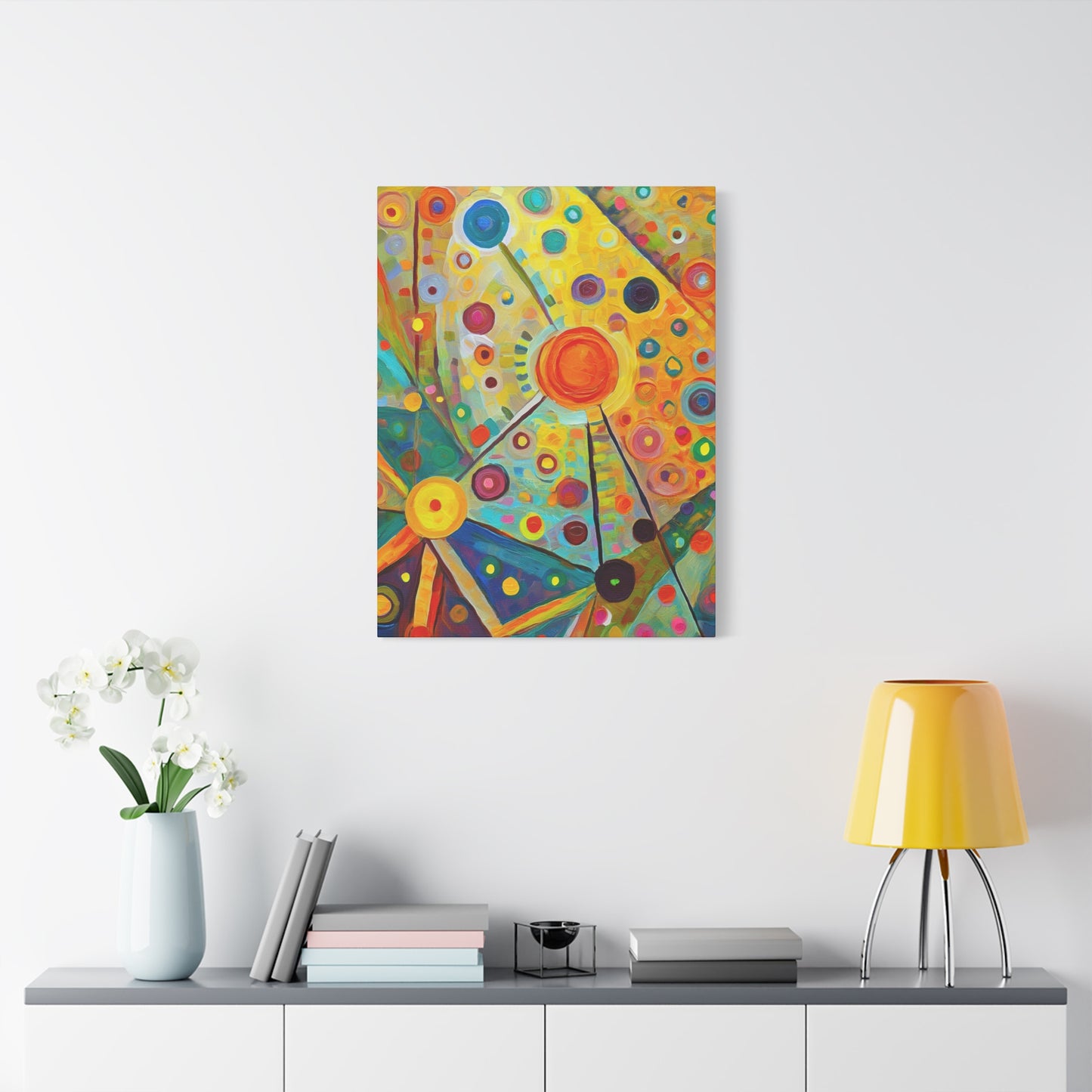 Abstract Oil Painting Print Canvas 20x24,20x30,24x30 24x32,24x36,30x40 32x48,36x48,40x60 Pine-Wood Inner Frame ABS-136