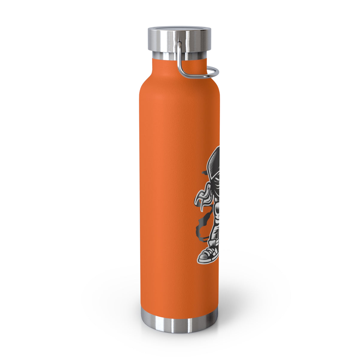22oz Copper Insulated Water Bottle with Cartoon Design - CV20