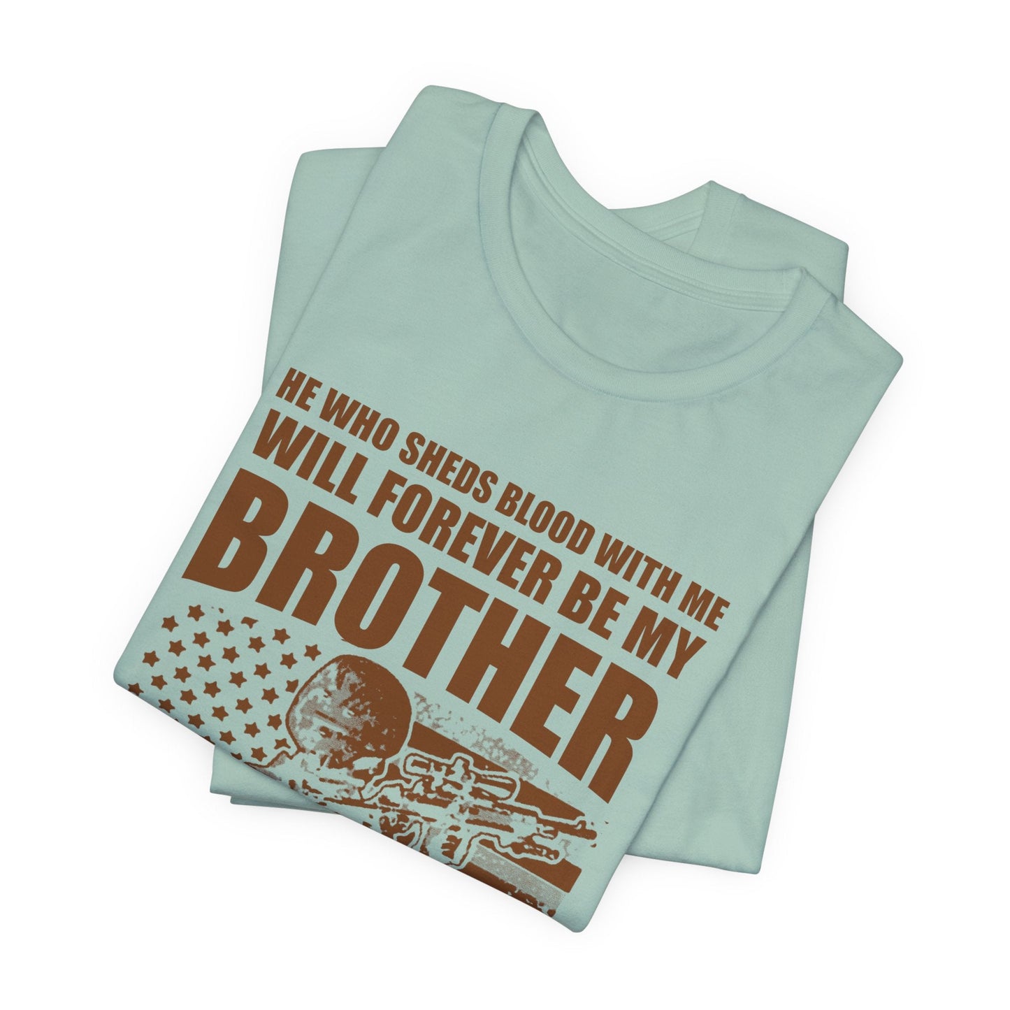 Army Veteran Patriotic Graphic Design Unisex Cotton T-Shirt v47