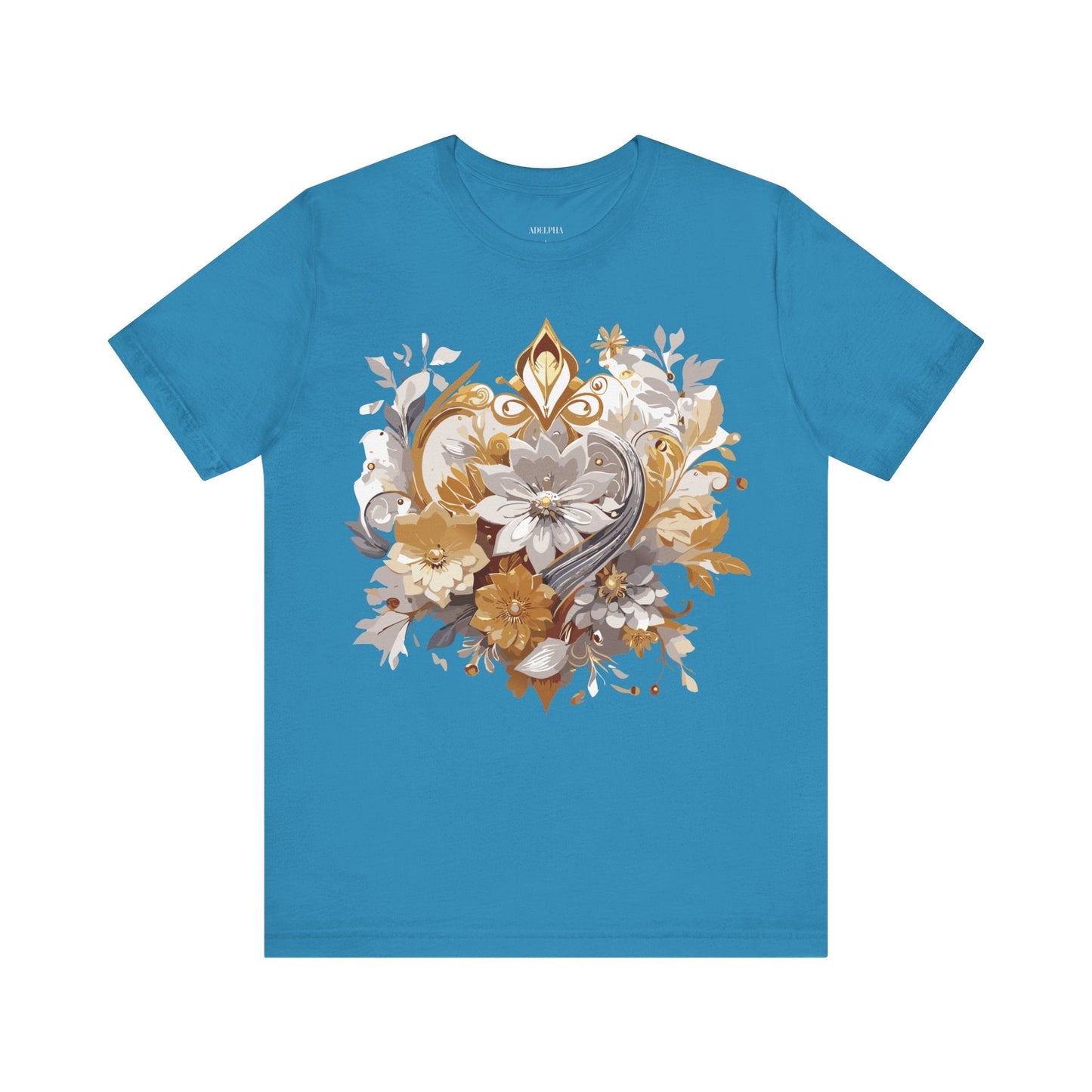 Jewelry Graphic Unisex 100 Cotton Vintage Treasure Art T-Shirt 7