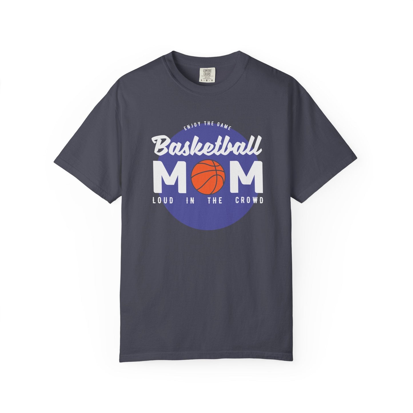 Basketball Mom T-shirt Mother's Day Mama Tee Unisex Comfort Colors Garment-Dyed Cotton h31