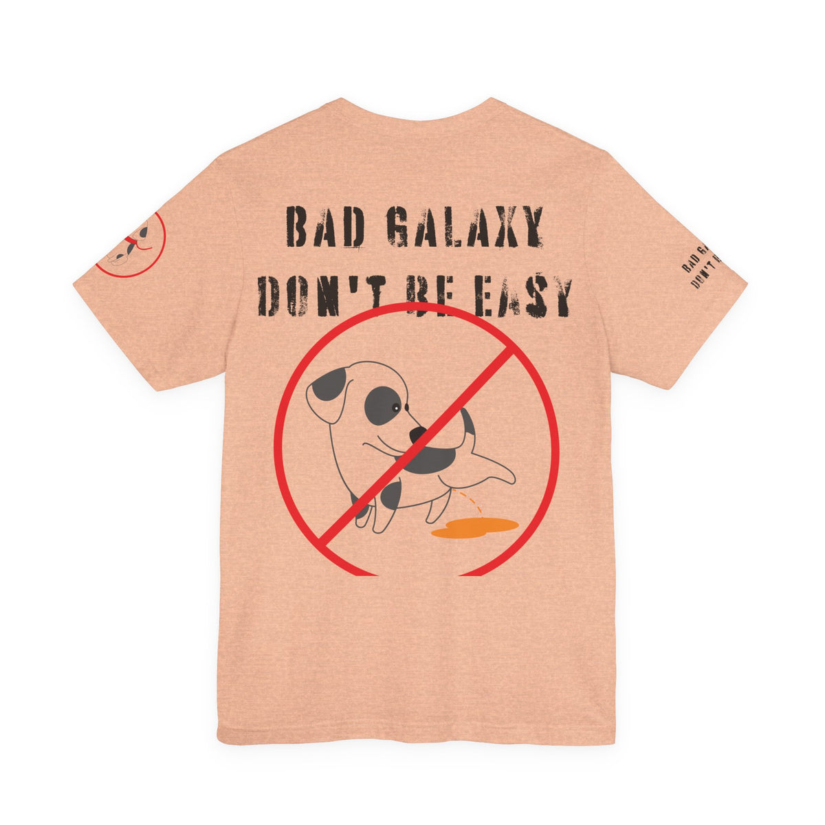 Funny Dog Graphic Unisex Cotton Bella+Canvas Tee with Art Design b87