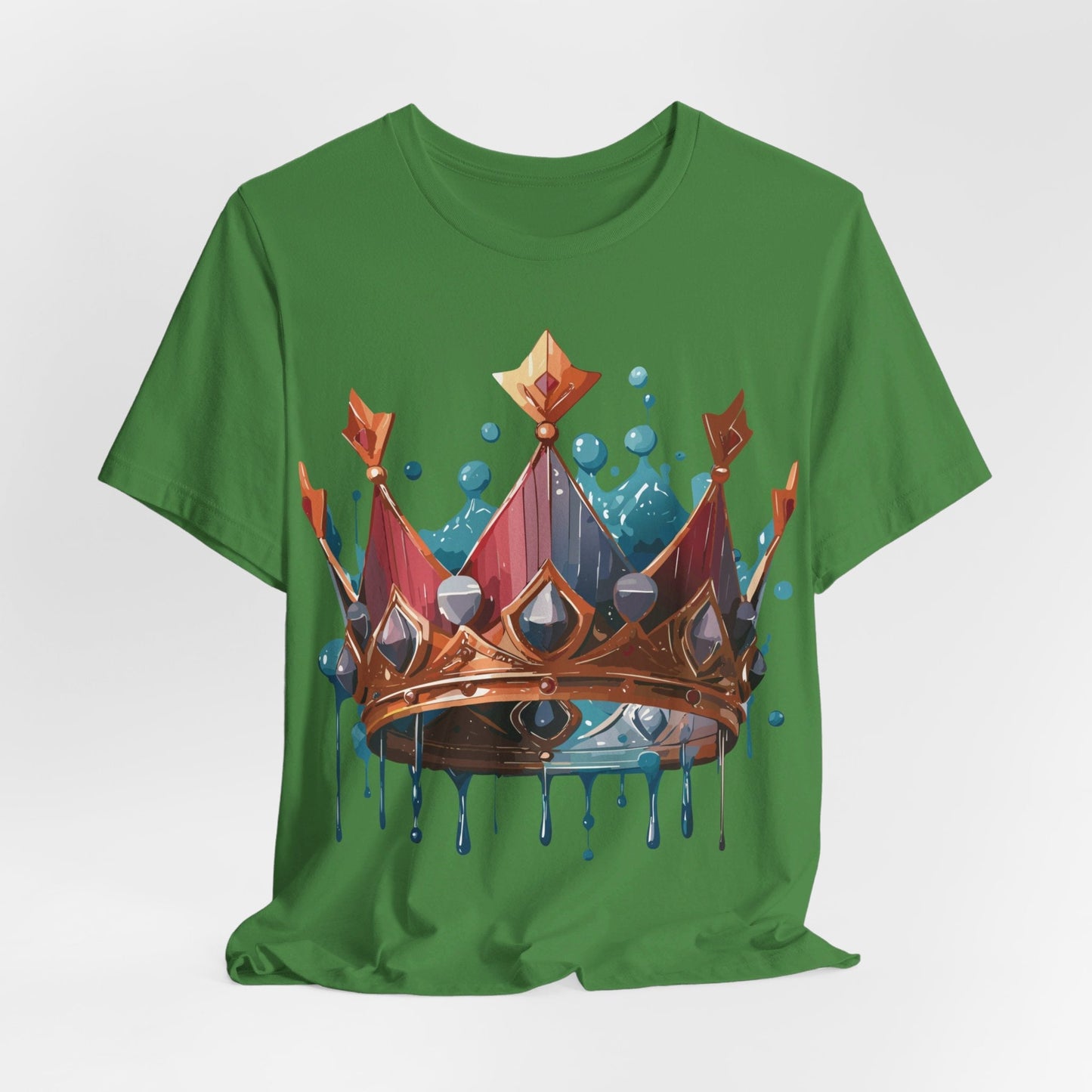 Crown Graphic Unisex 100 Cotton Vintage Artwork Tee 7