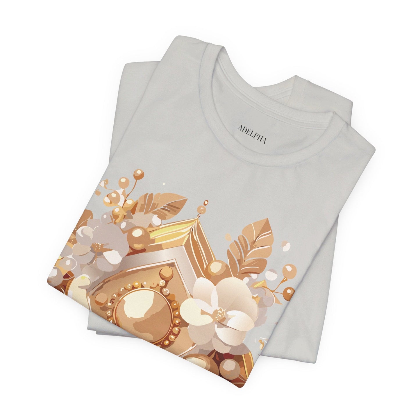 Jewelry Graphic Unisex 100 Cotton Vintage Treasure Art T-Shirt 28
