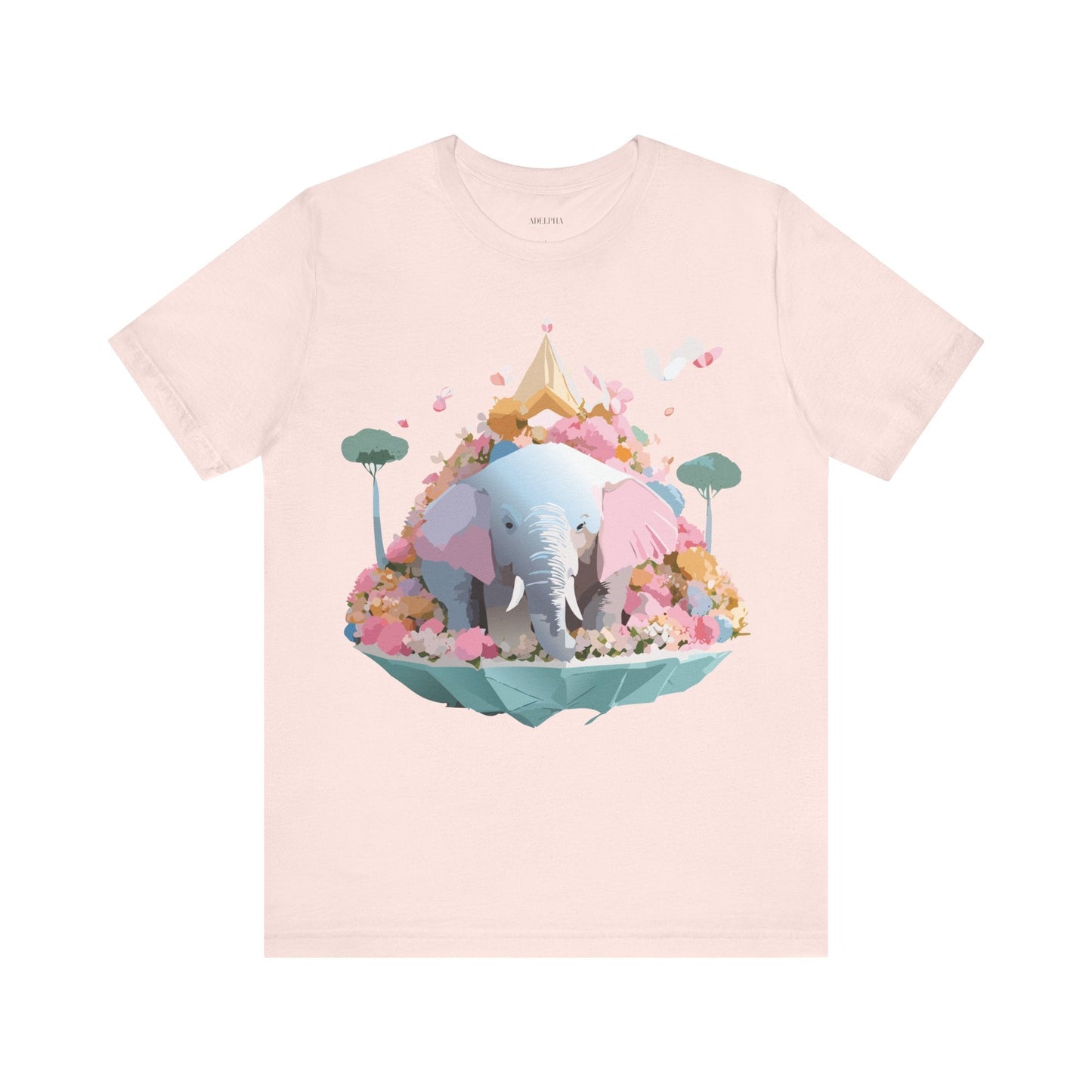 Elephant Graphic Unisex 100 Cotton Jersey Vintage Art Design Tee 19