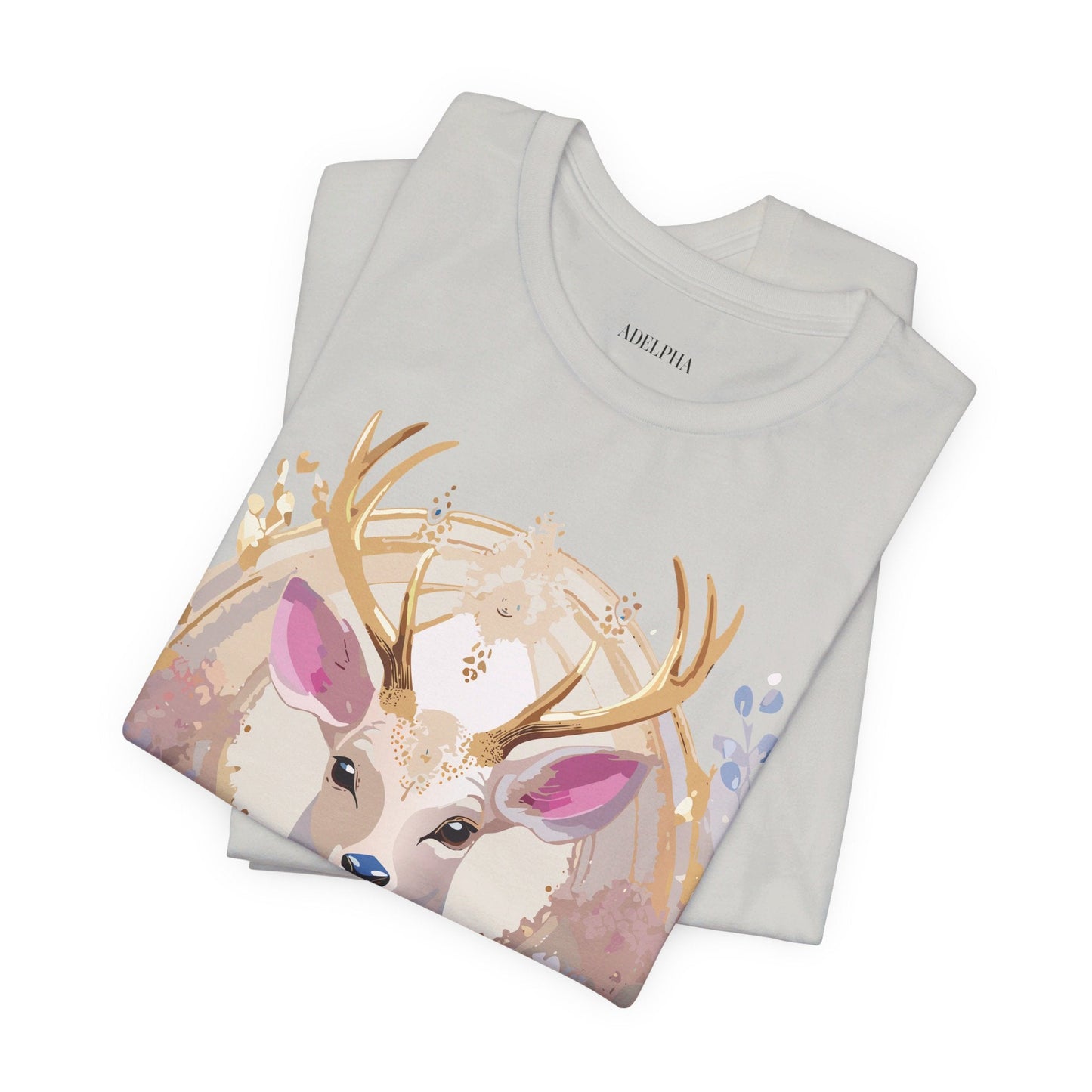 Medallion Graphic Unisex 100 Cotton Vintage Animal Medal Artwork Tee 68