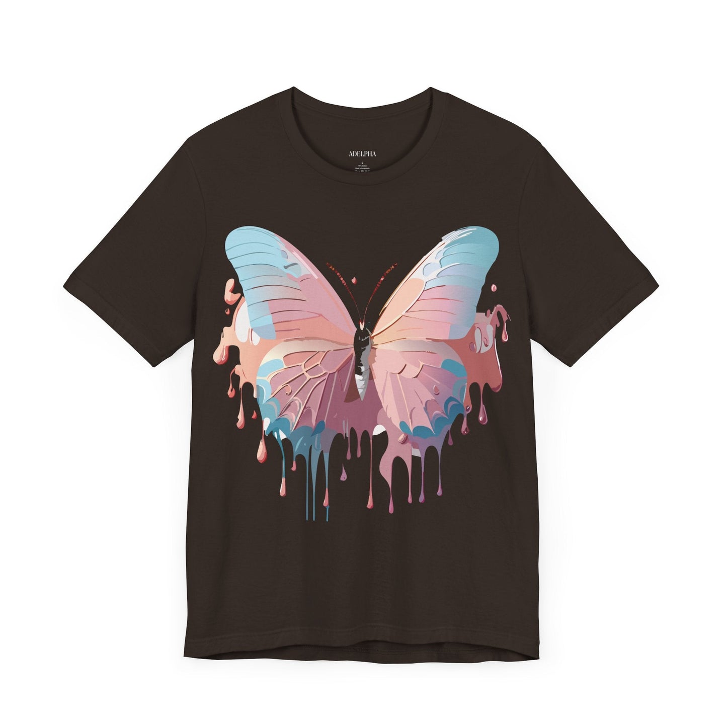 Butterfly Graphic Tee Unisex Adelpha Vintage Inspired Art Design Shirt