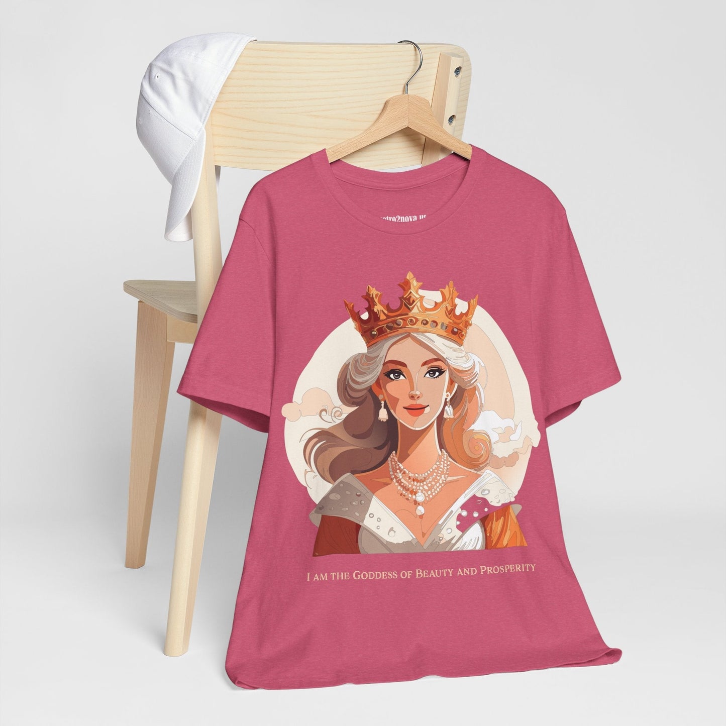 Goddess Graphic Tee Unisex Cotton Short Sleeve With Original Artwork By Retro2Nova