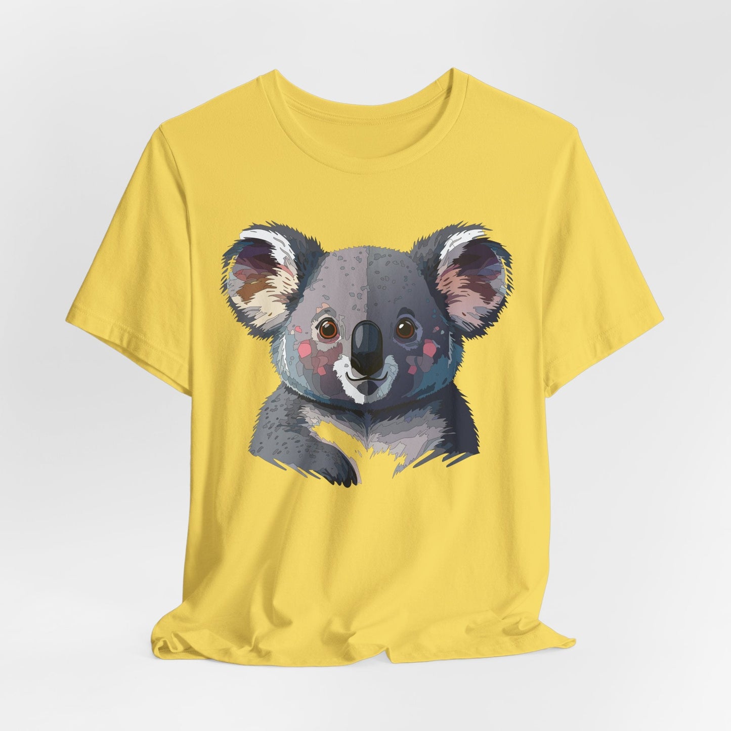 Unisex Animal Shirt With Animal Art Design Tee Wild Animals Short Sleeve Jersey Cotton