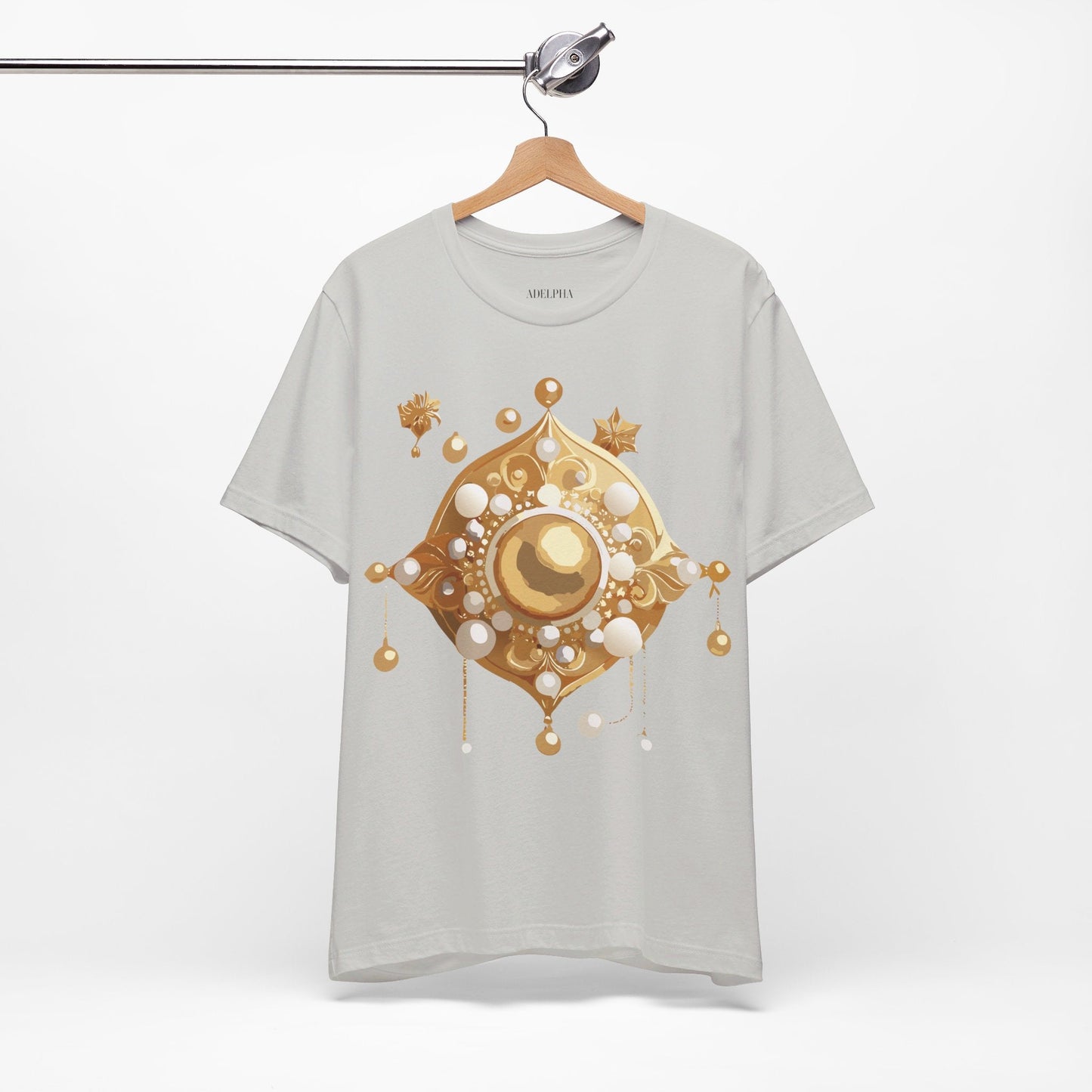 Jewelry Graphic Unisex 100 Cotton Vintage Treasure Art T-Shirt 32