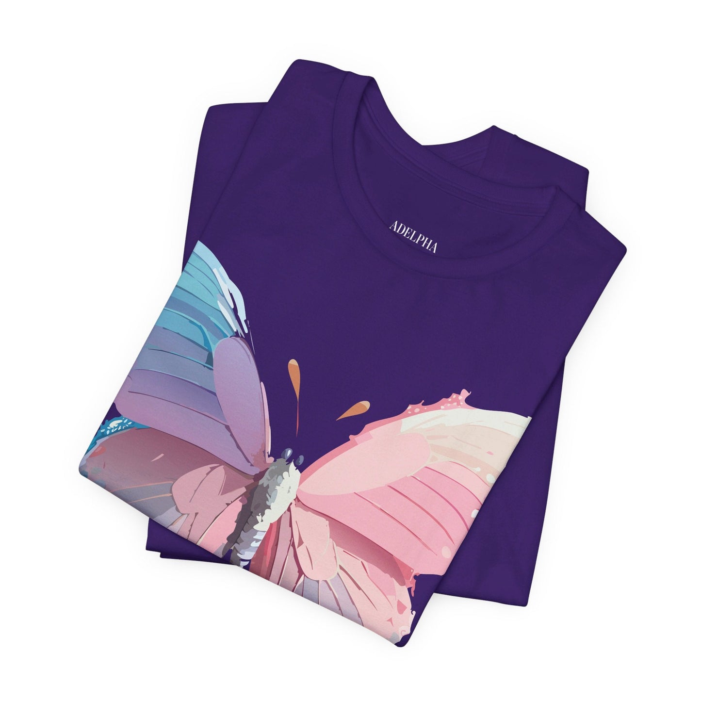 Adelpha Butterfly Graphic Tee Unisex Short Sleeve Art Design Shirt