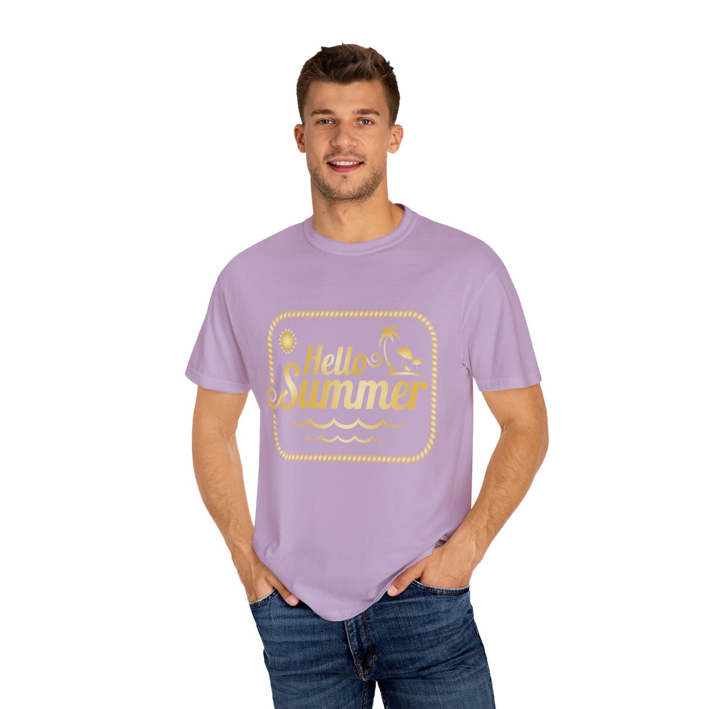 Unisex T-shirt with summer design