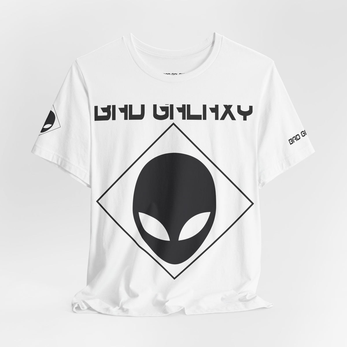 Alien Graphic Unisex Cotton Bella+Canvas Tee with Art Design b56