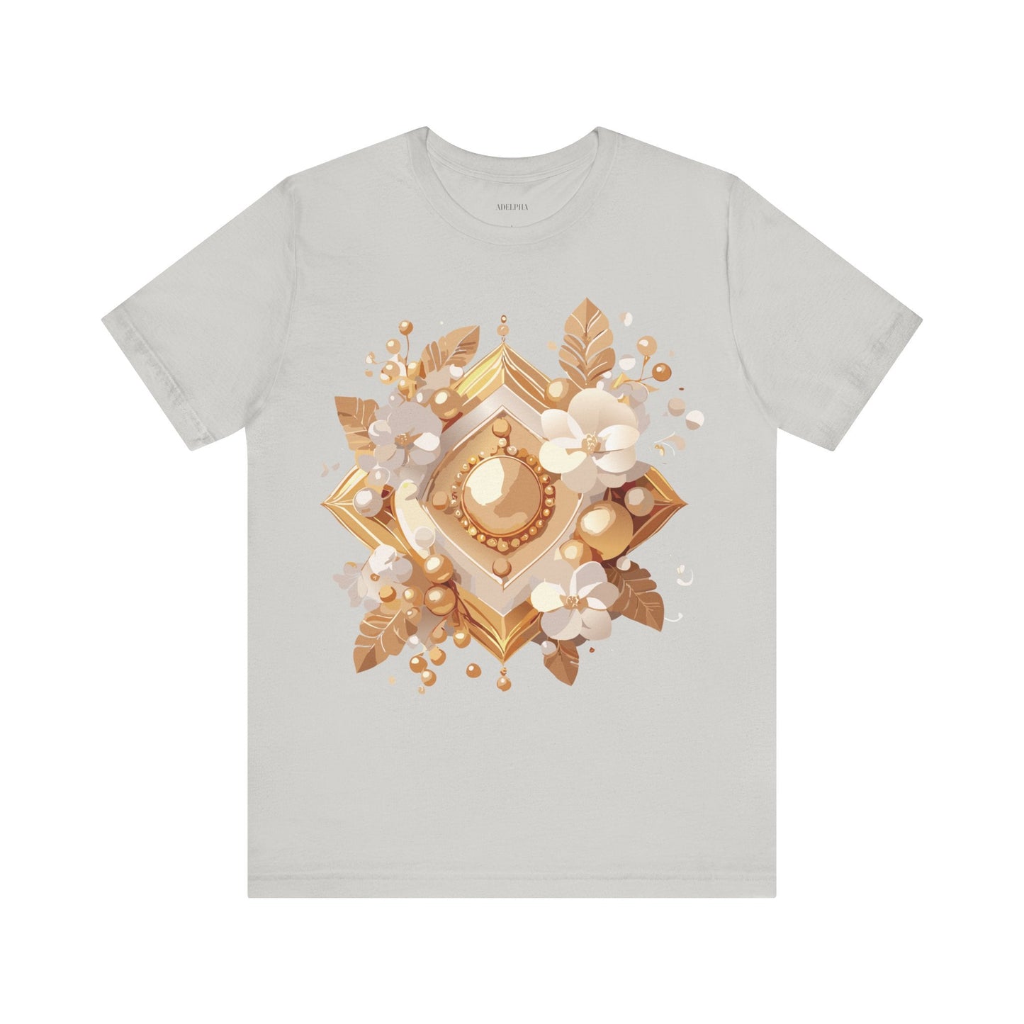Jewelry Graphic Unisex 100 Cotton Vintage Treasure Art T-Shirt 28